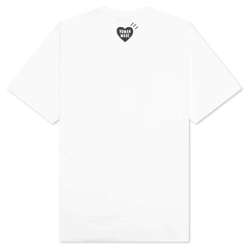 #2909 T-Shirt - White Male Product Image