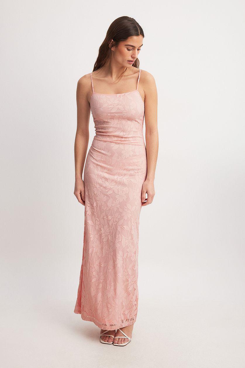 Sheer Flower Dress Product Image