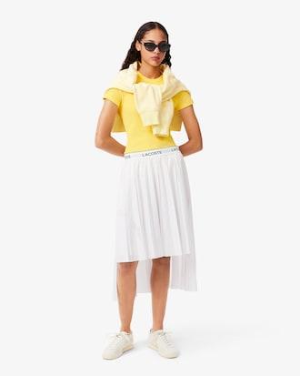 Slim Fit Ribbed Cotton T-shirt Product Image