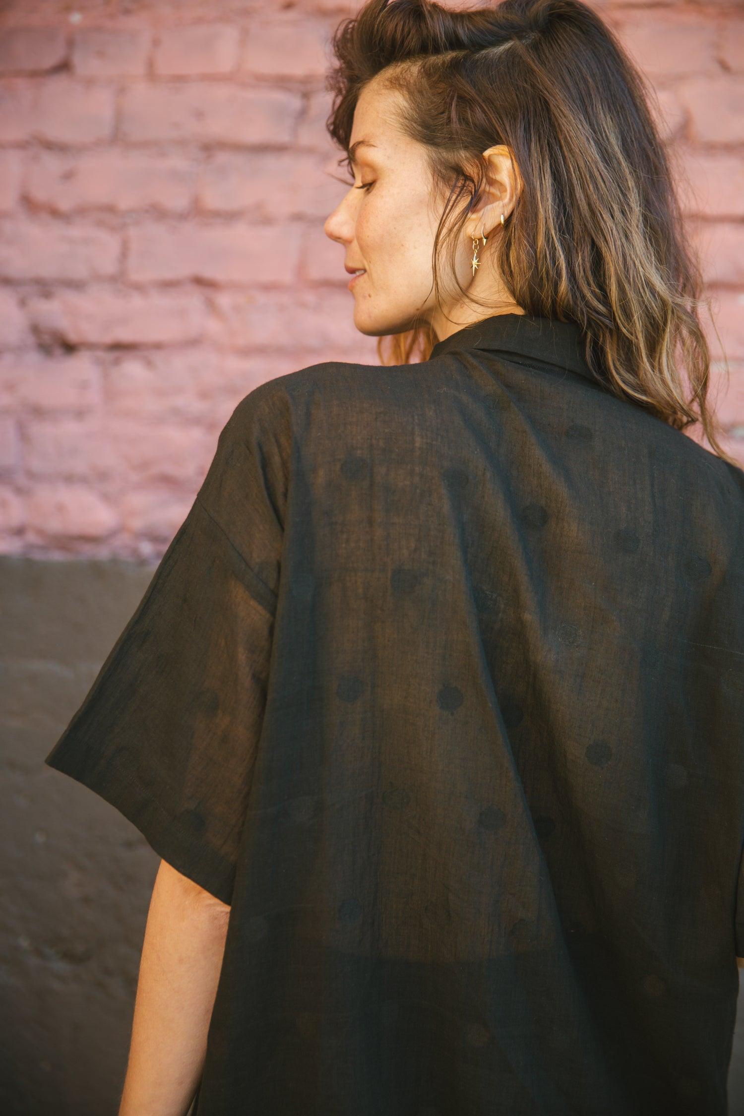 Vintage Navy Blue Skirt Product Image