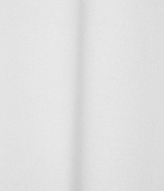 Ali Miles Crepe Luxe Sleeveless Round Neck Tank Product Image