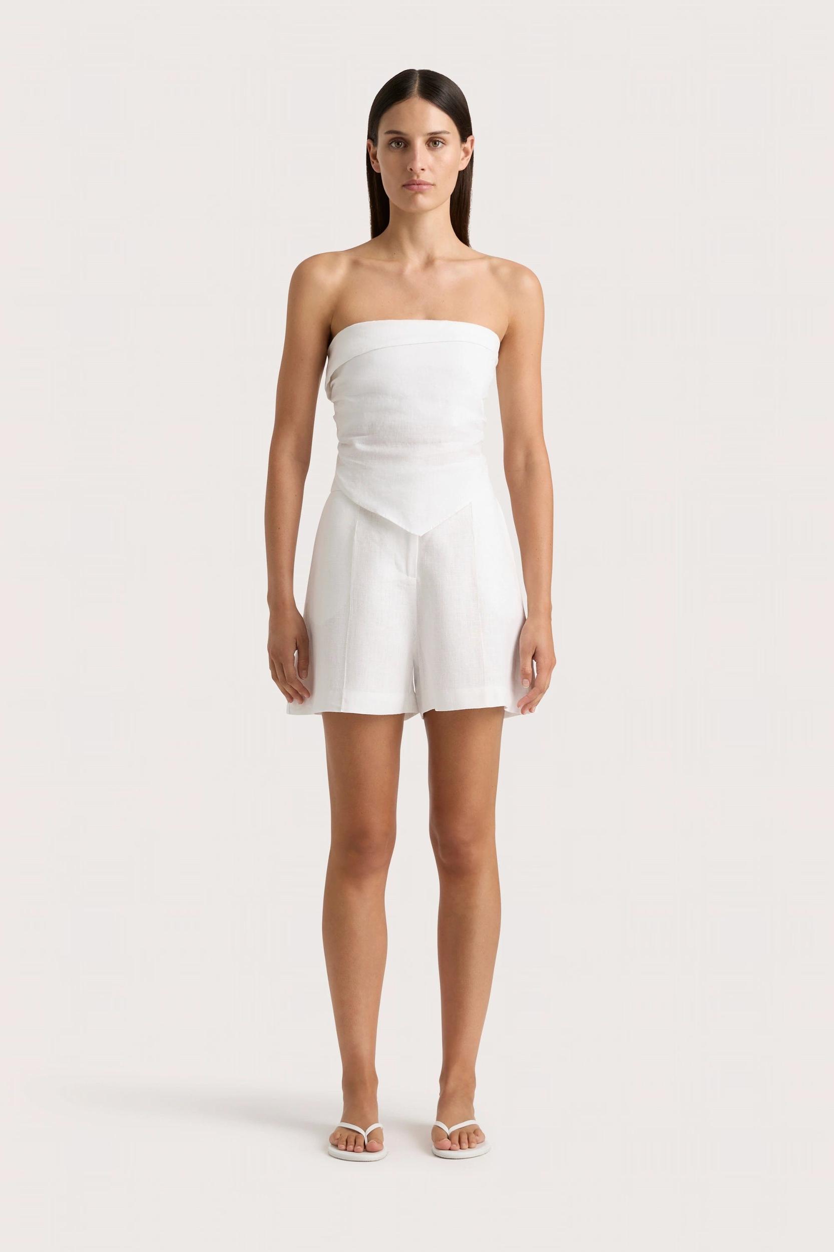 Dominquez Midi Dress White - Final Sale Product Image