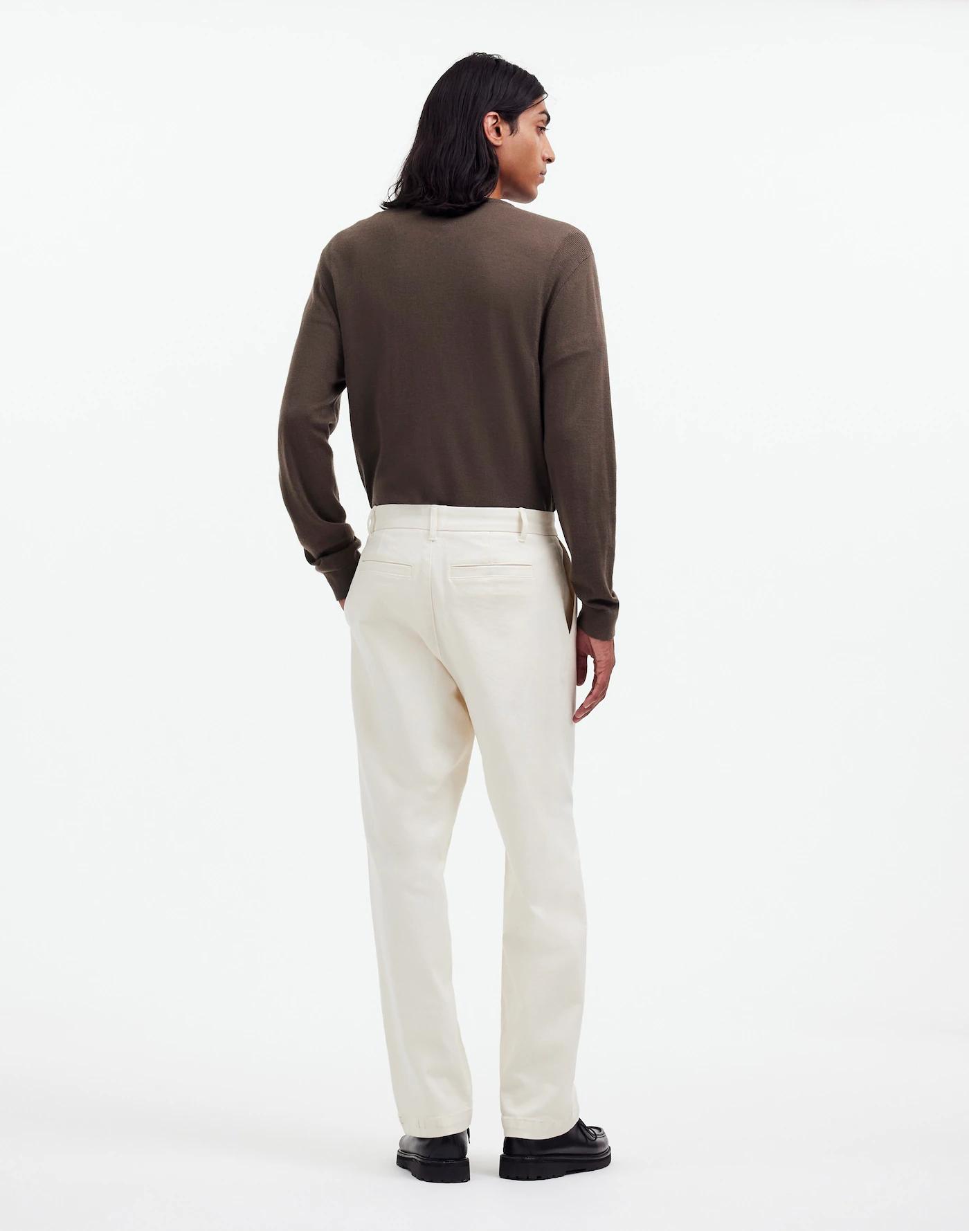 Pleated Twill Trousers Product Image