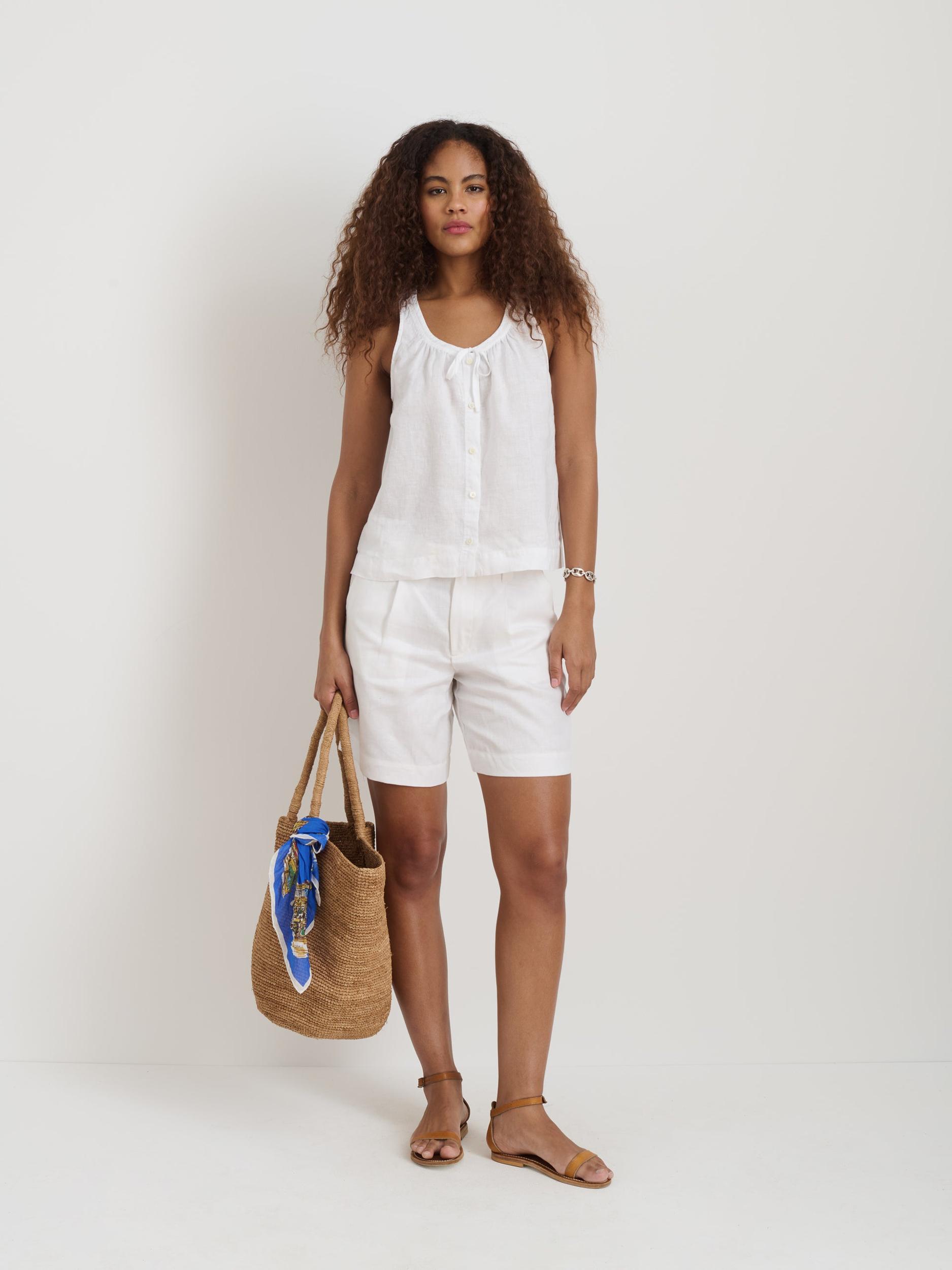 Sidney Top In Linen Product Image