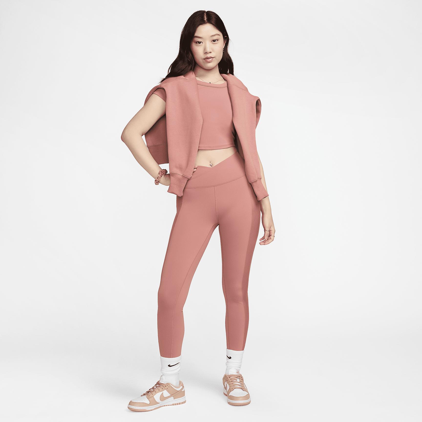 Nike Womens One Wrap High-Waisted 7/8 Leggings | FV7857-634 Product Image
