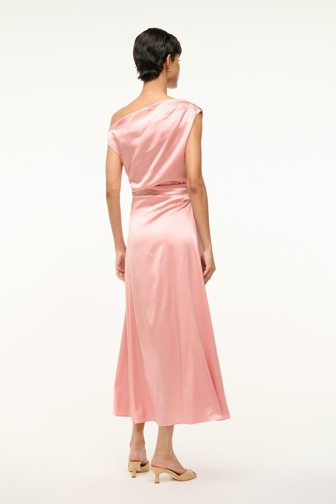 PHARE SILK DRESS | ROSE Product Image