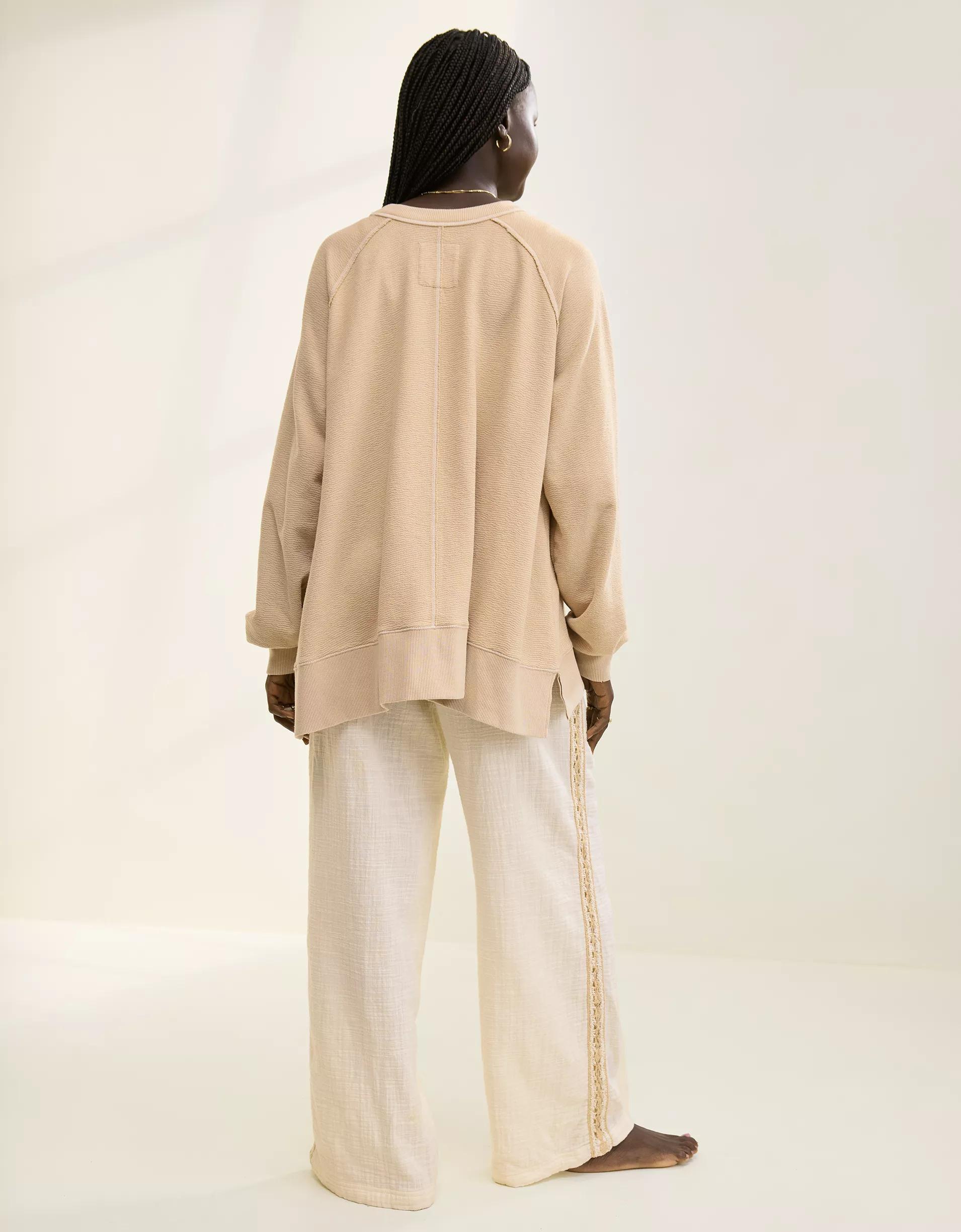 Aerie East West Crew Sweatshirt Product Image