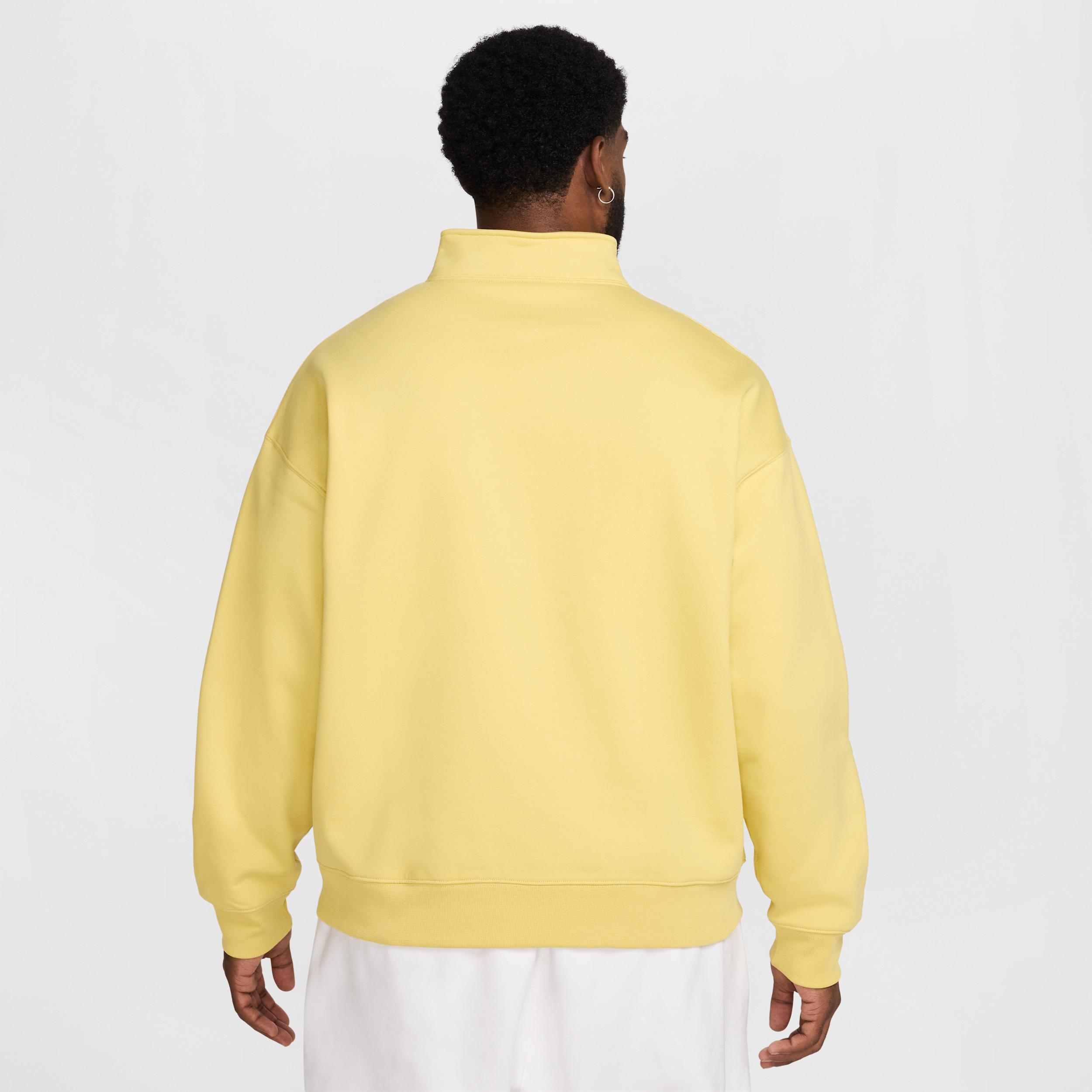 Nike Mens Solo Swoosh 1/4-Zip Top | DQ5209-700 Product Image