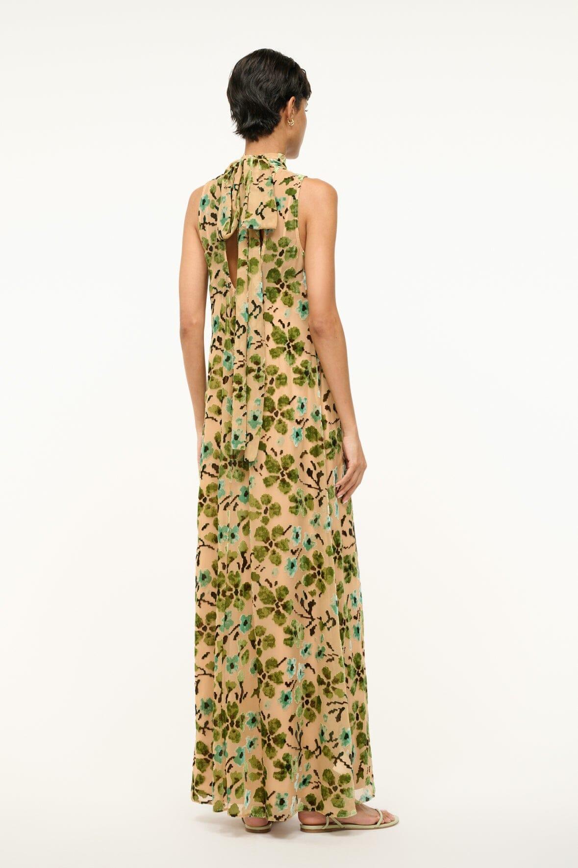 ALBEE DRESS | MOSS FLORAL TAPESTRY Product Image