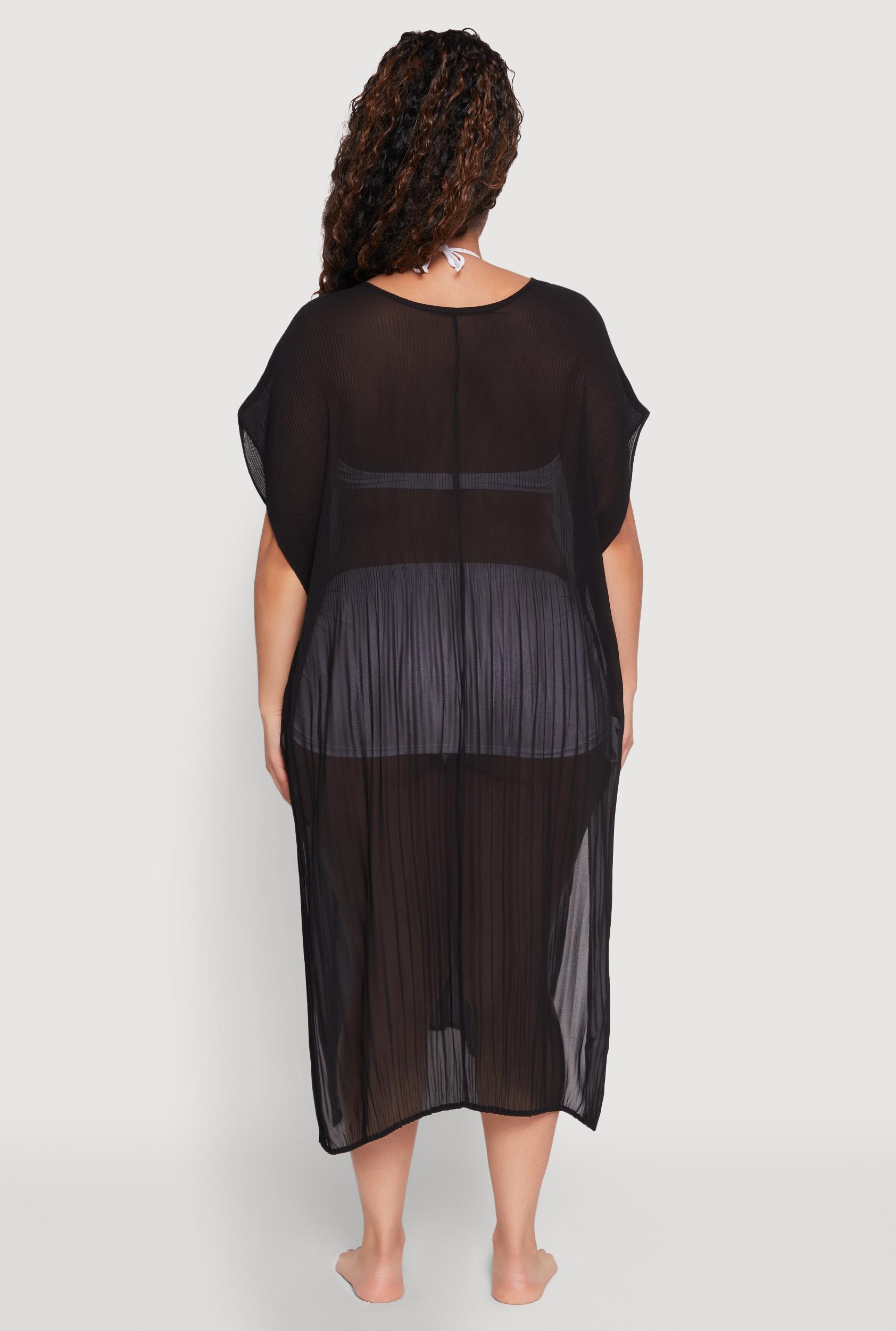 Plisse Swim Cover Up Female Product Image