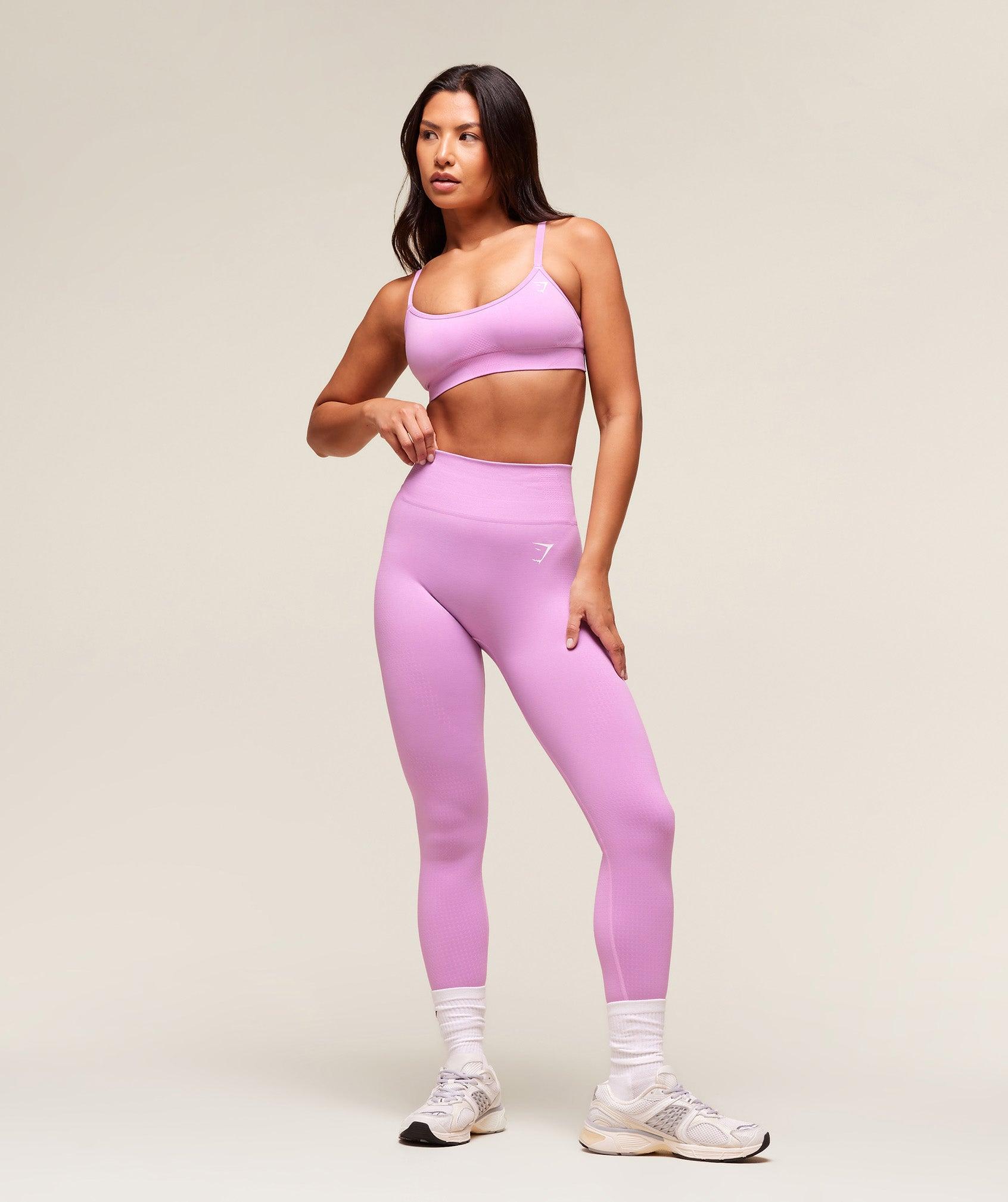 Gymshark Vital Sports Bra - Sour Pink Marl Female Product Image