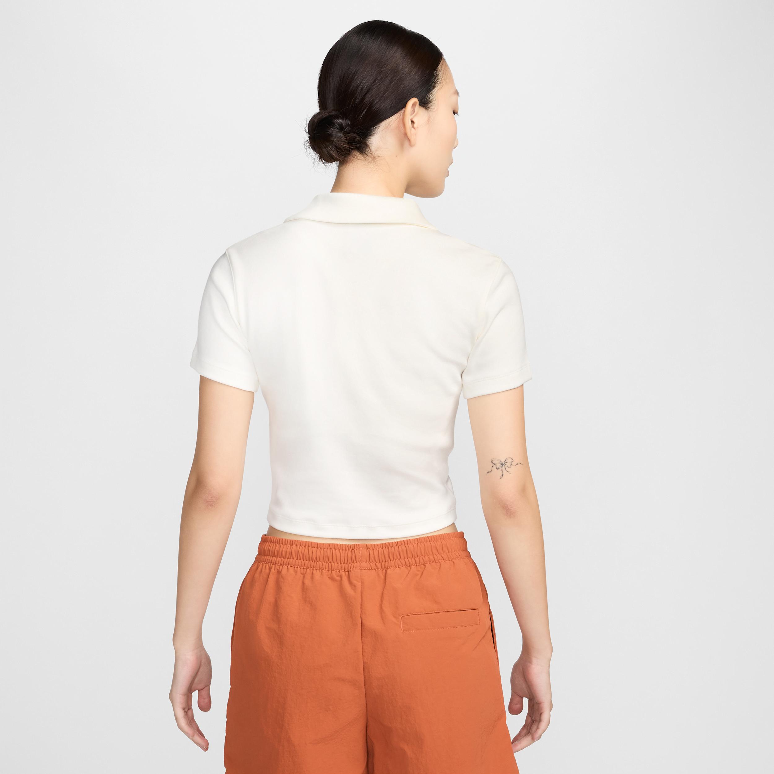 Women's Nike Sportswear Essential Short-Sleeve Polo Top Product Image