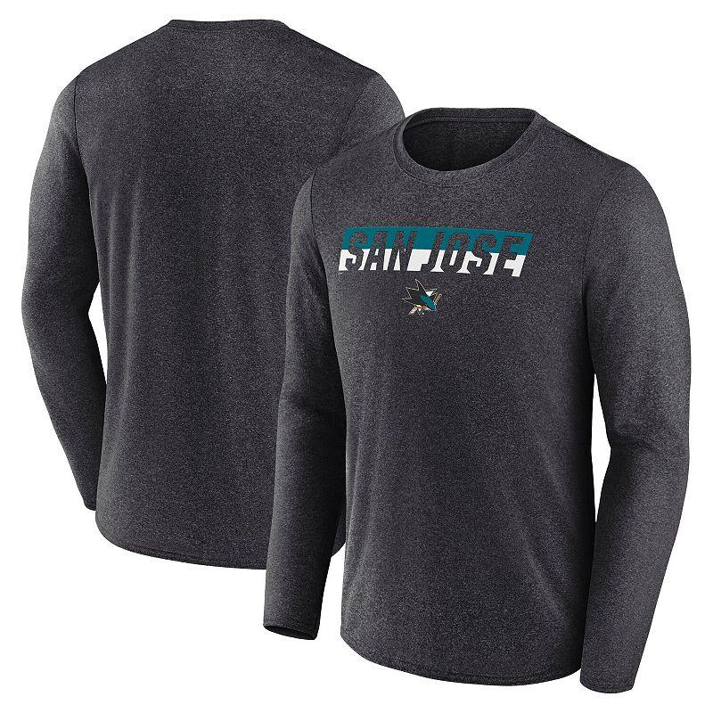 Men's Fanatics Heather Royal St. Louis Blues Transition Long Sleeve T-Shirt,  Product Image