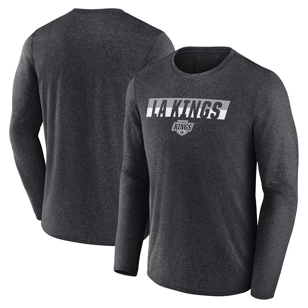 Men's Fanatics Heather Royal St. Louis Blues Transition Long Sleeve T-Shirt,  Product Image