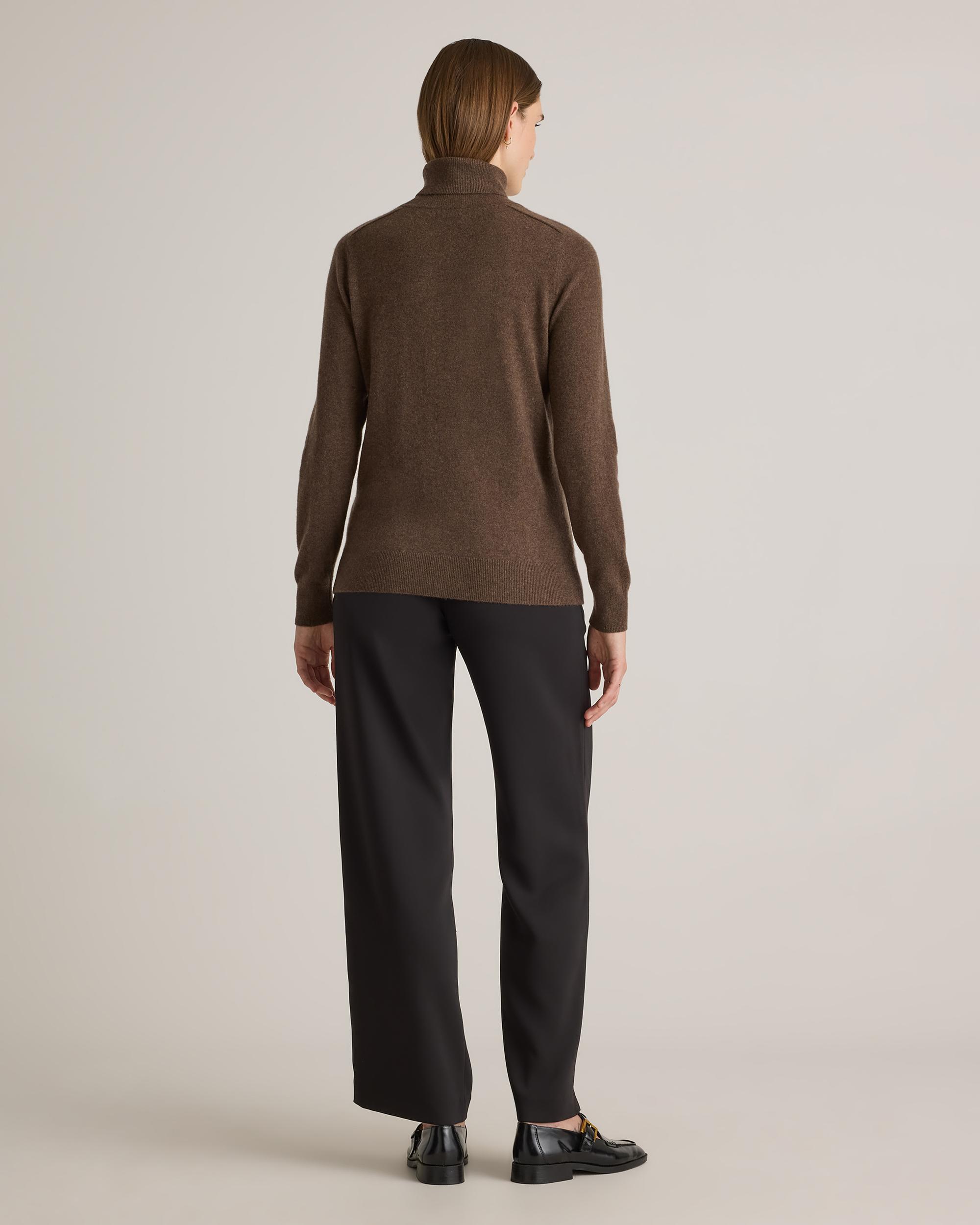 Quince | Women's Mongolian Cashmere Turtleneck Sweater Product Image