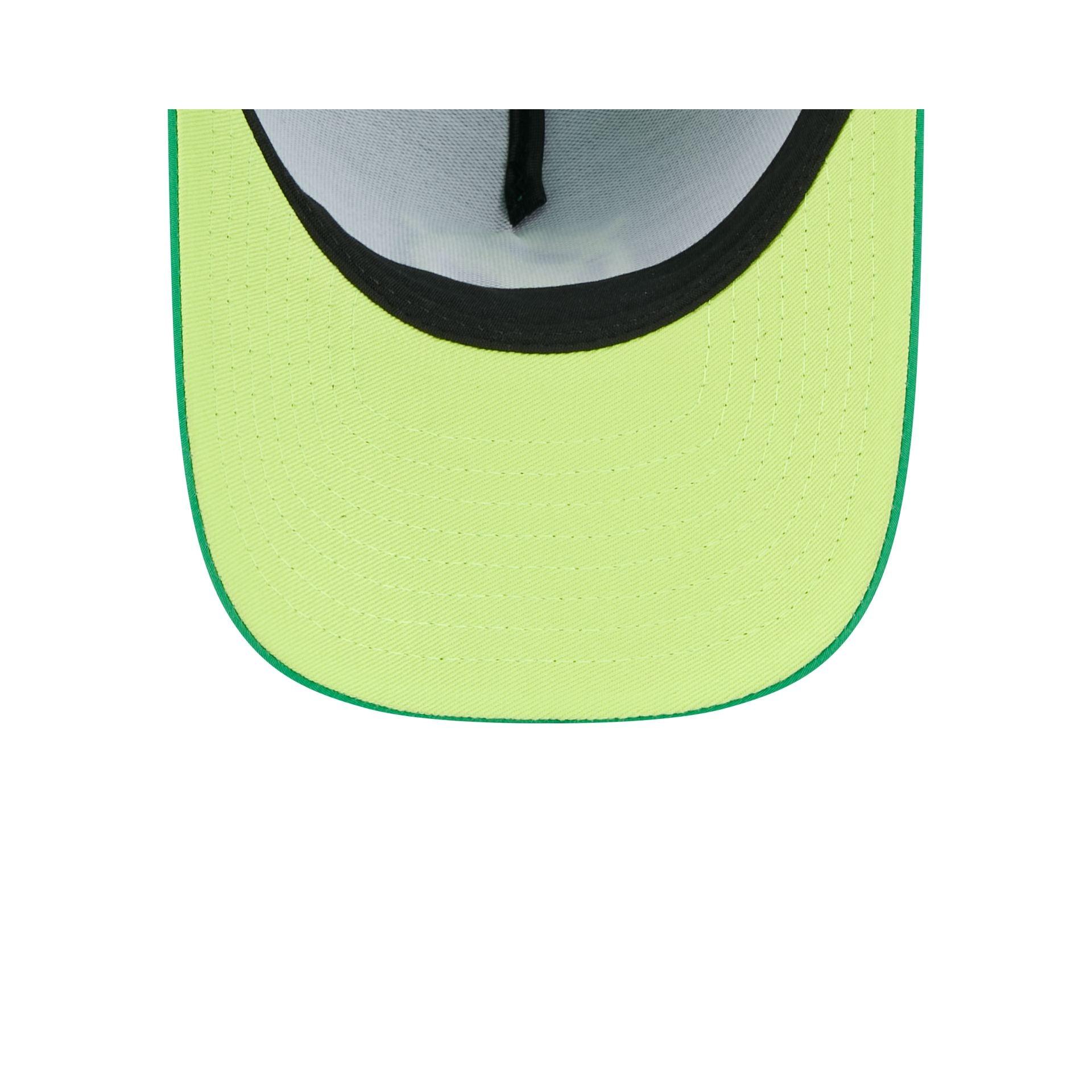 Miami Heat Tee Time 9FORTY M-Crown A-Frame Snapback Hat Male Product Image