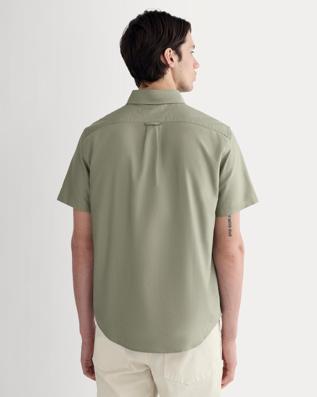 Mens Organic Short Sleeve Oxford Shirt by Everlane Product Image