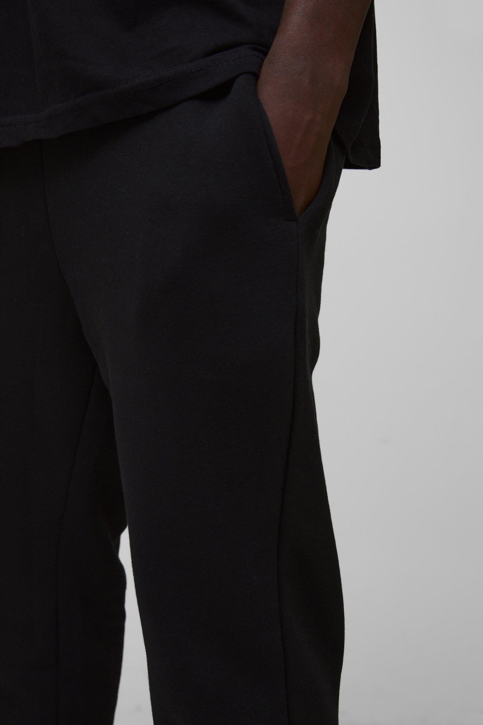 330GSM Skinny Fit Basic Sweatpants | boohooMAN USA Product Image