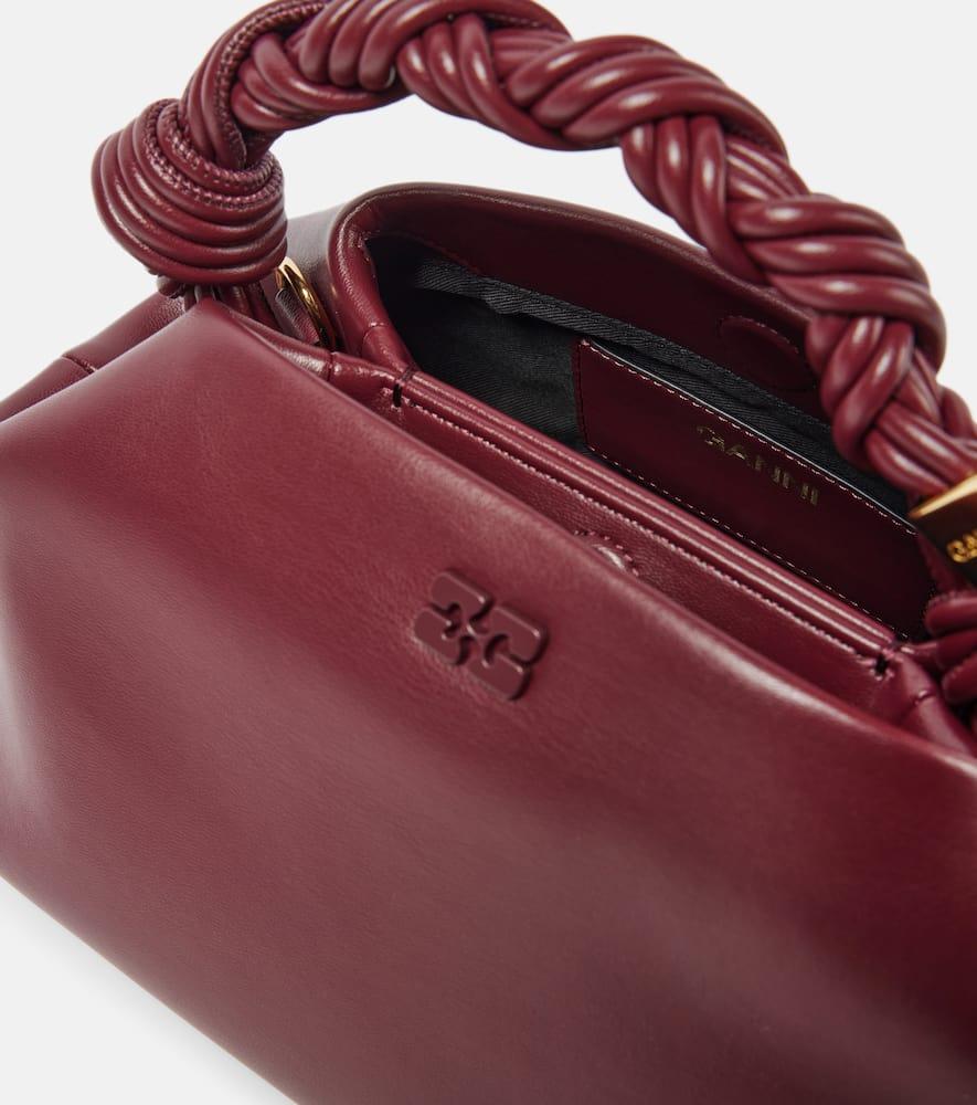 GANNI Bordeaux Mini Bou Handbag In Red Product Image