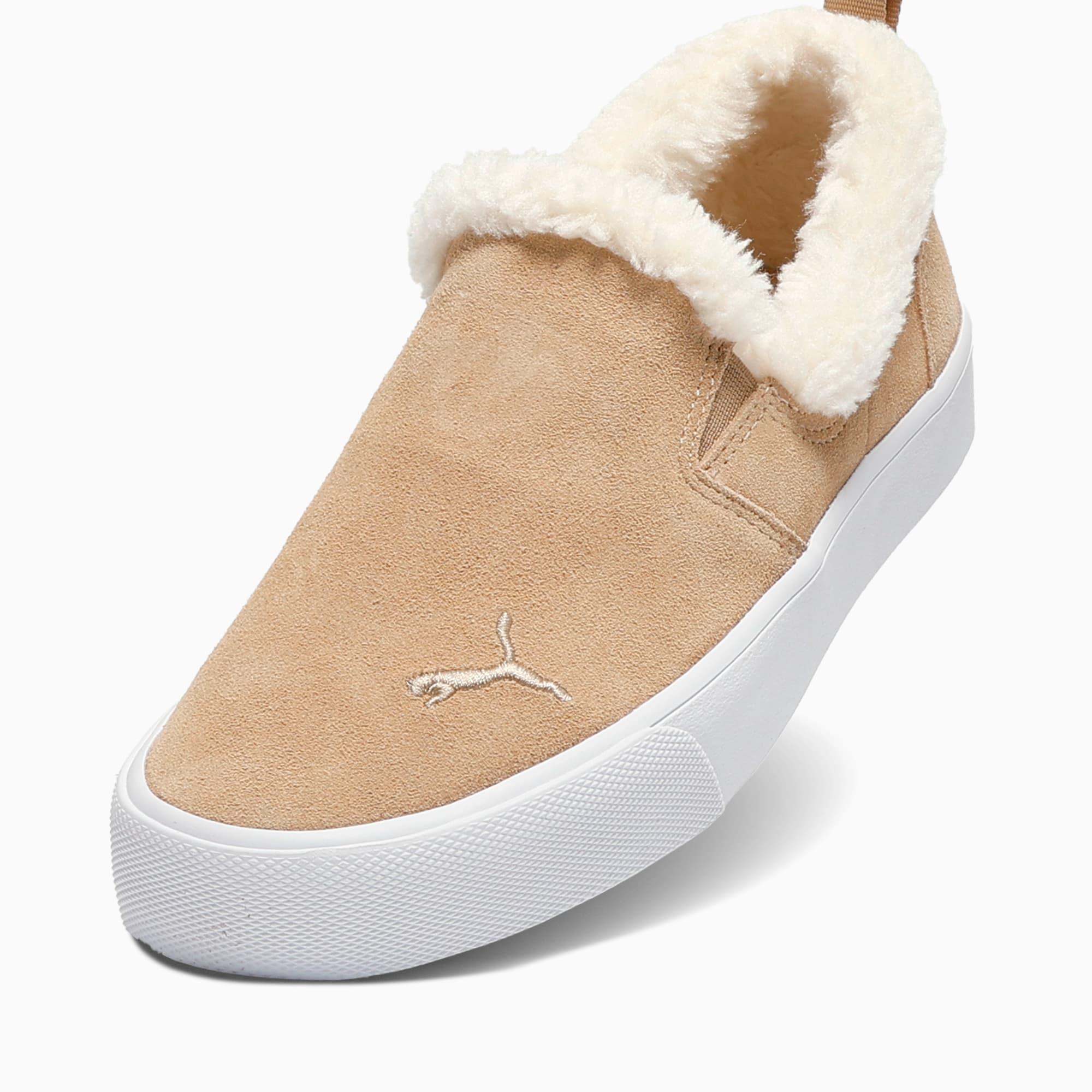 Bari Comfort Sherpa Women's Slip-On Shoes Product Image