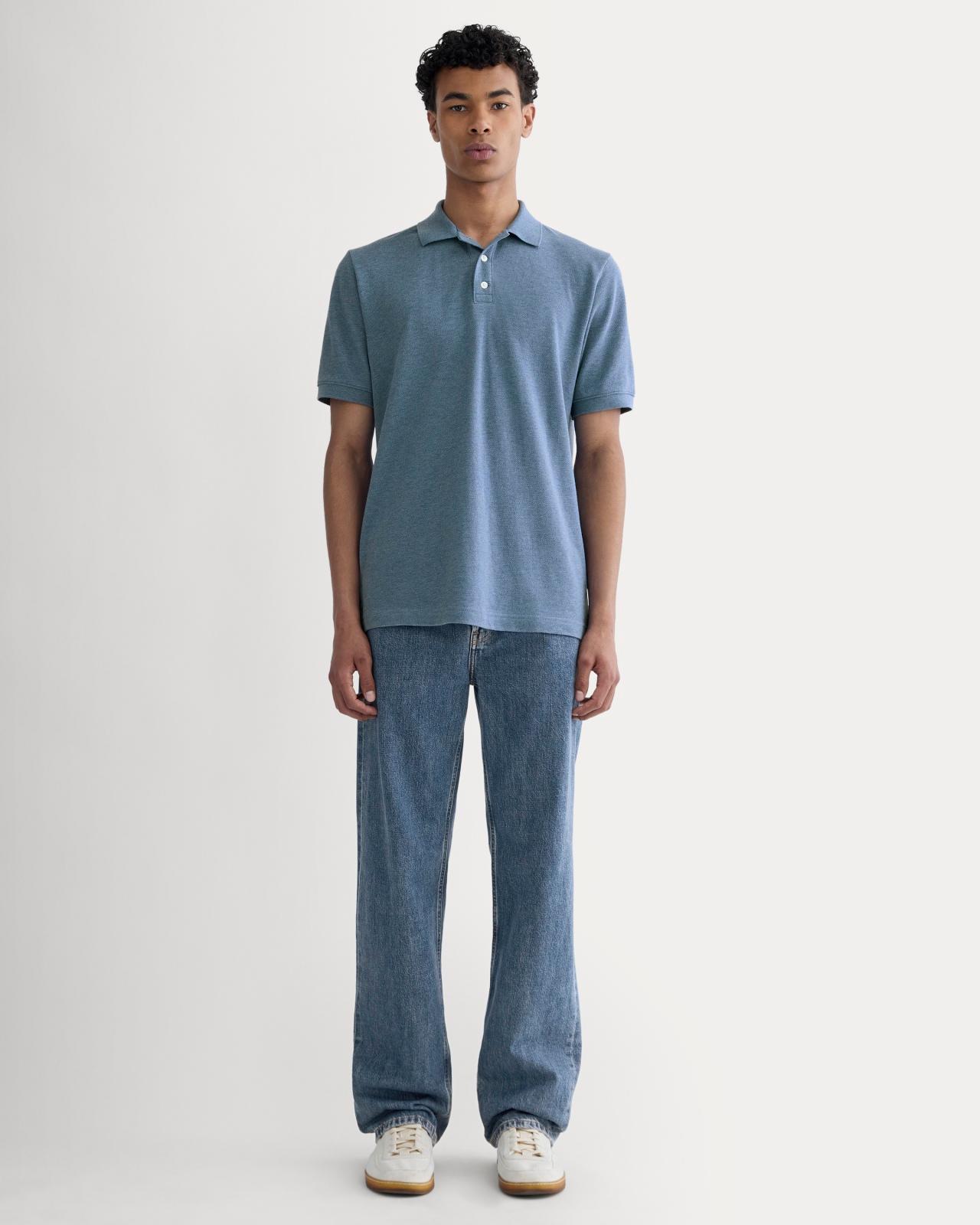 Mens Pique Polo T-Shirt by Everlane Product Image