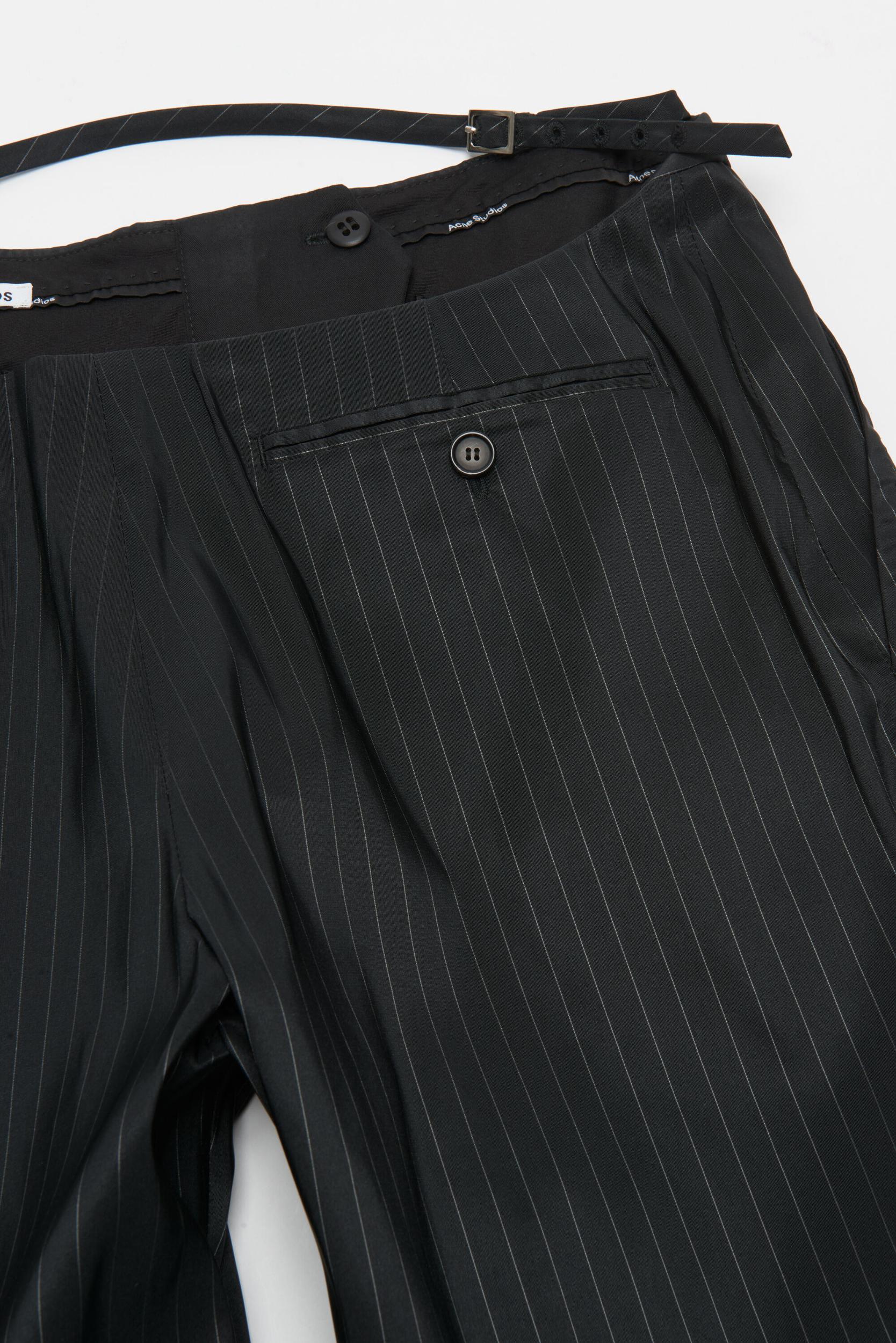 Pinstripe tailored trousers Product Image