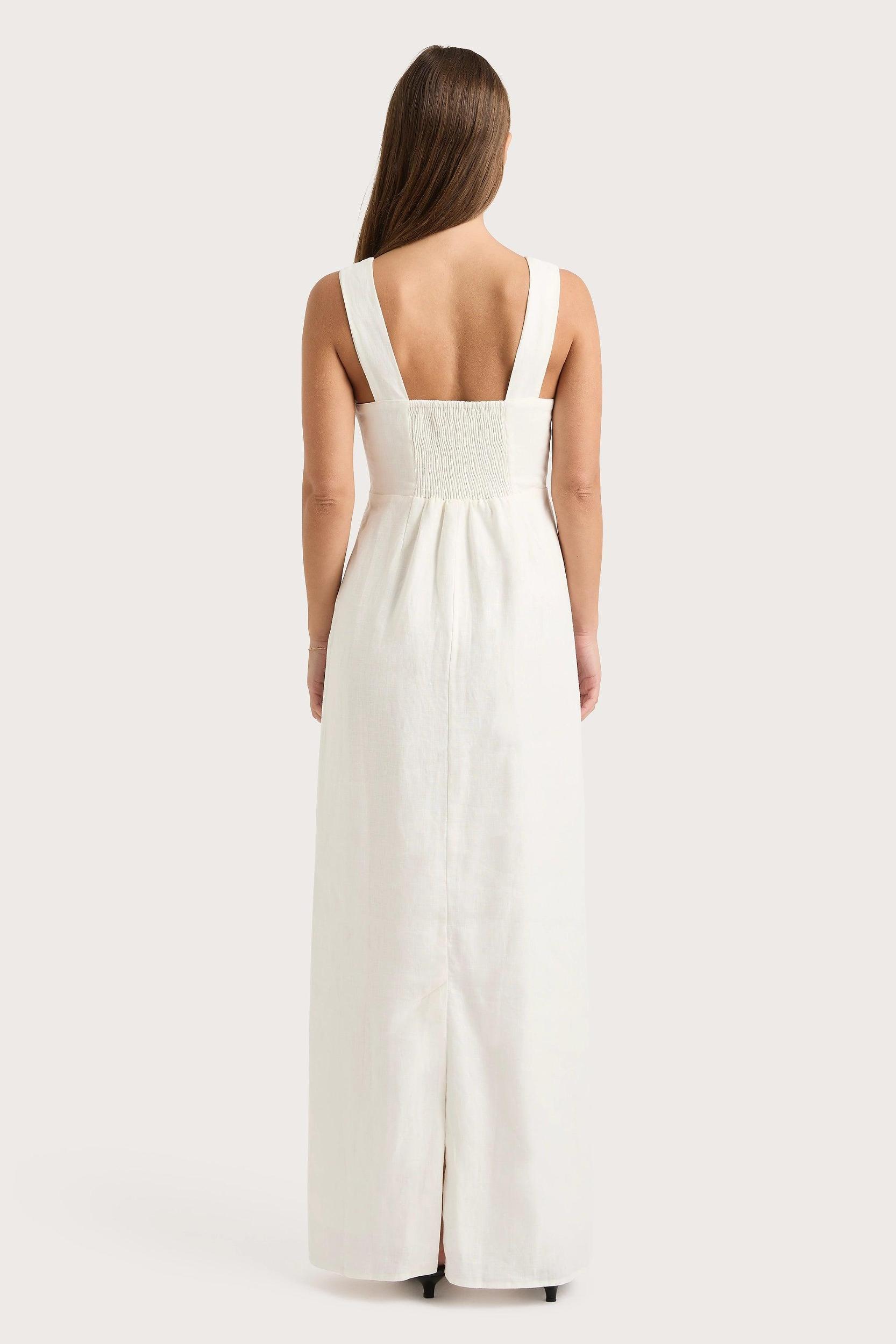 Lais Midi Dress White - Final Sale Product Image