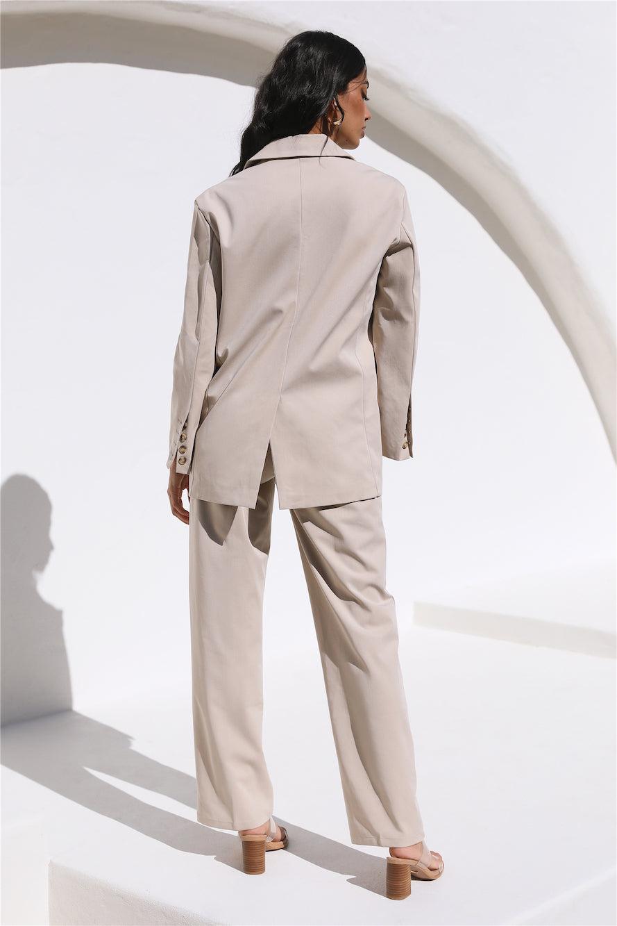 Style Staple Blazer Beige Product Image