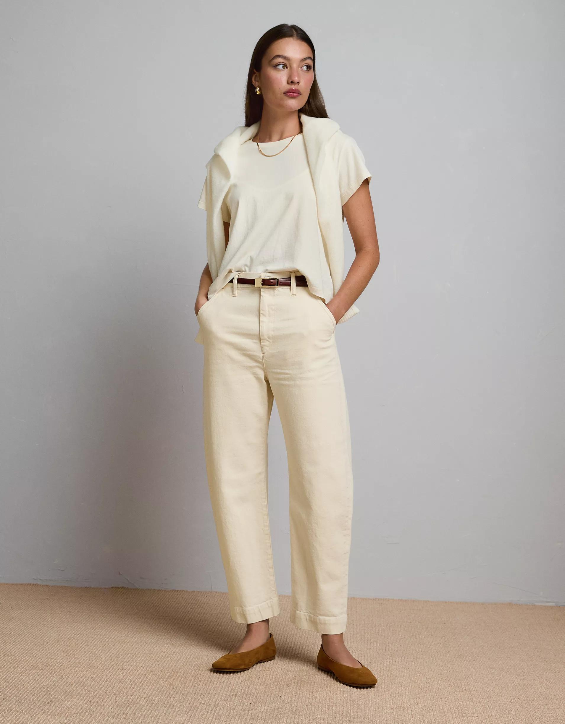 AE77 Premium Barrel Jean Product Image