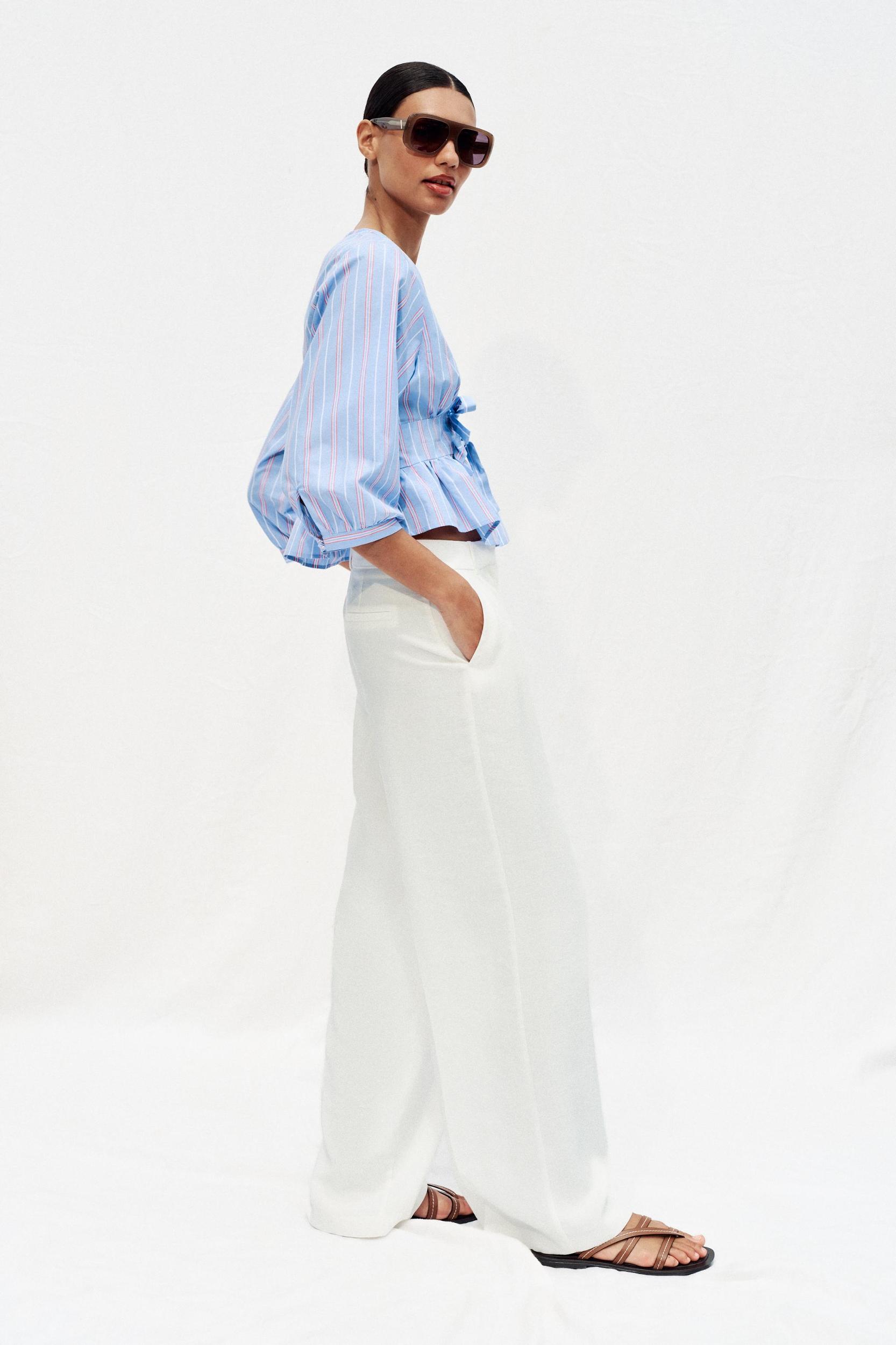 STRIPED TIE SHIRT Product Image