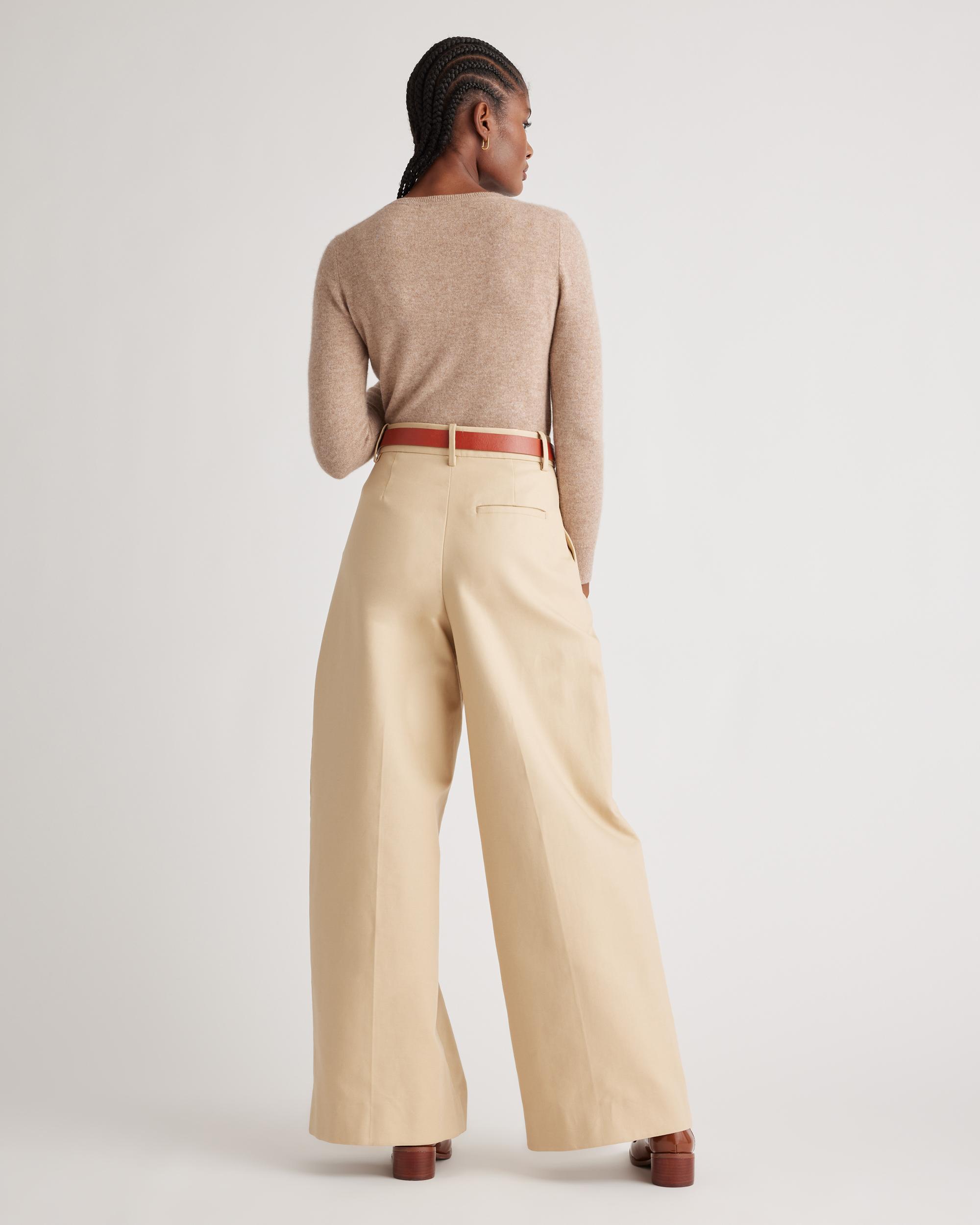 Quince | Women's Mongolian Cashmere V-Neck Sweater Size XS Product Image