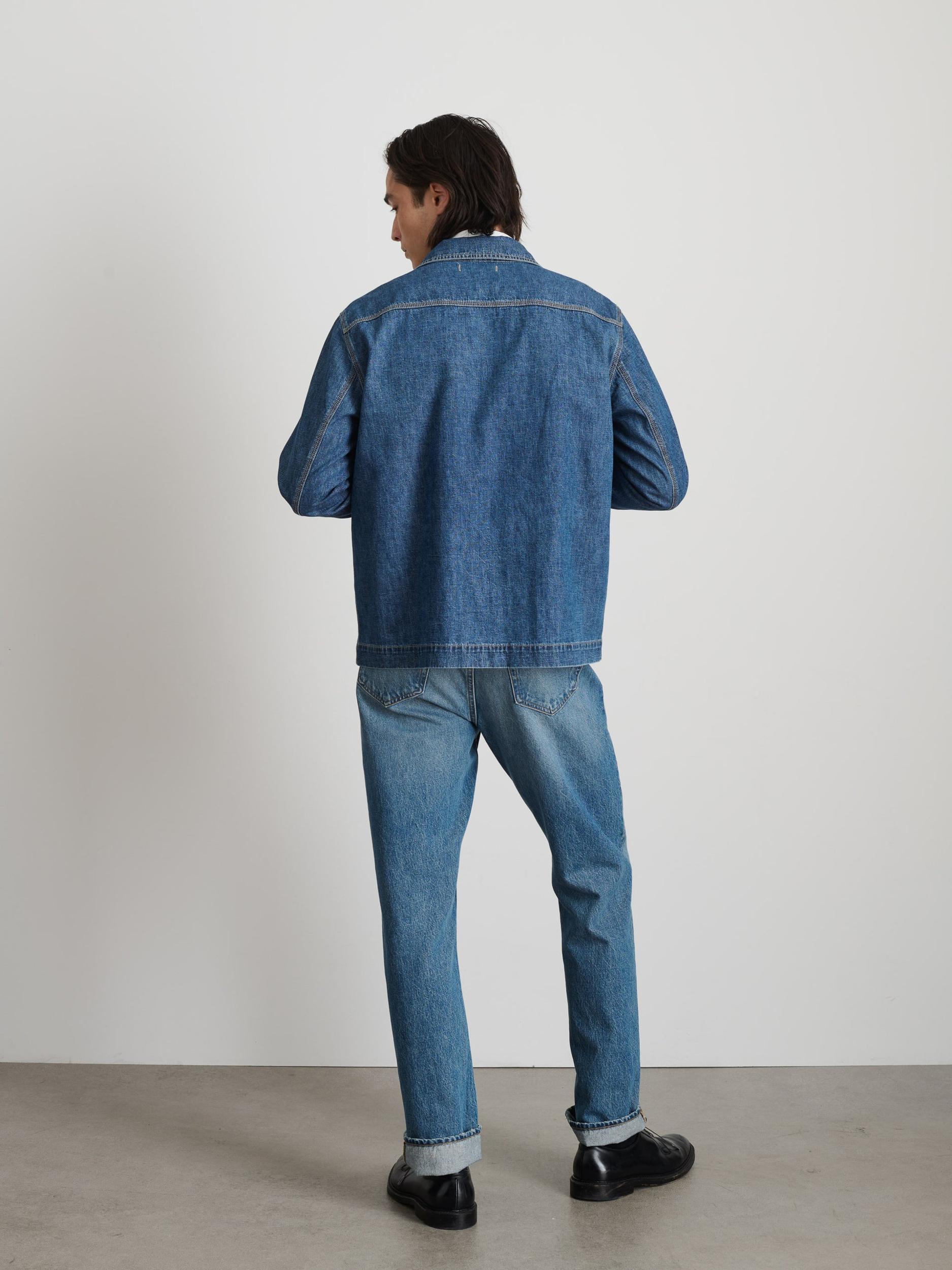 Shirt Jacket In Lightweight Denim Product Image