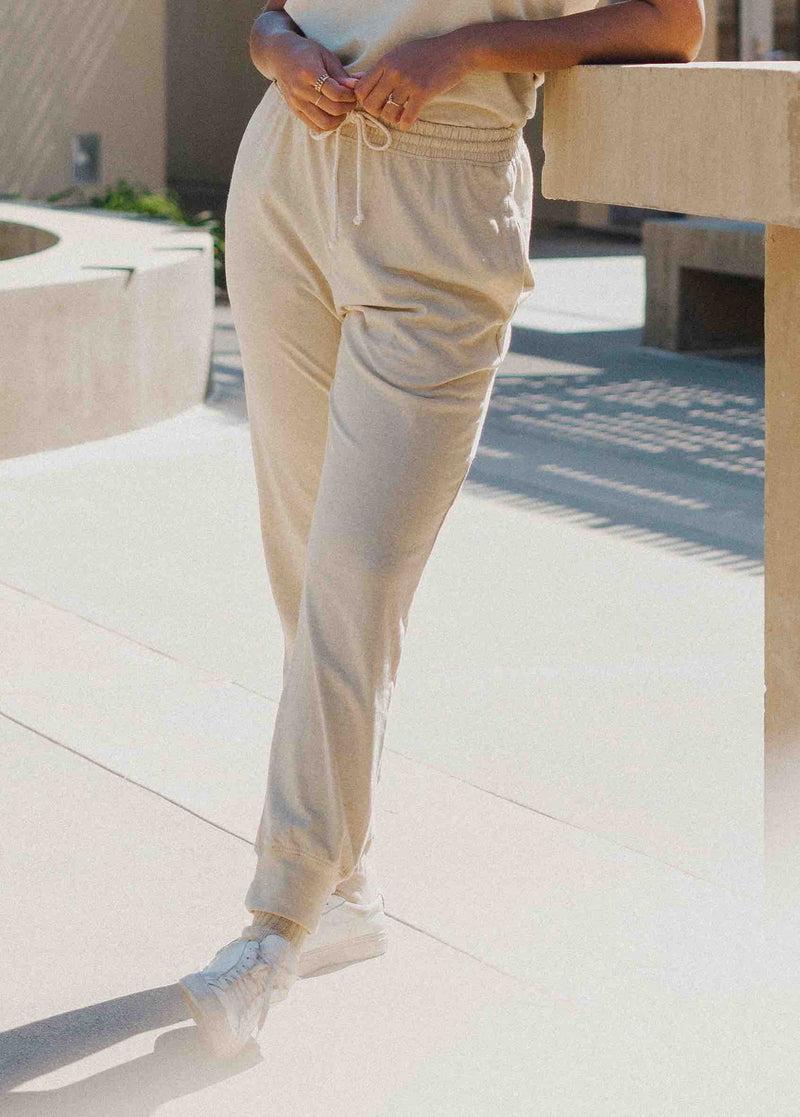 Limited Edition: Men's Living Color Tan-Green Jogger Pants Product Image