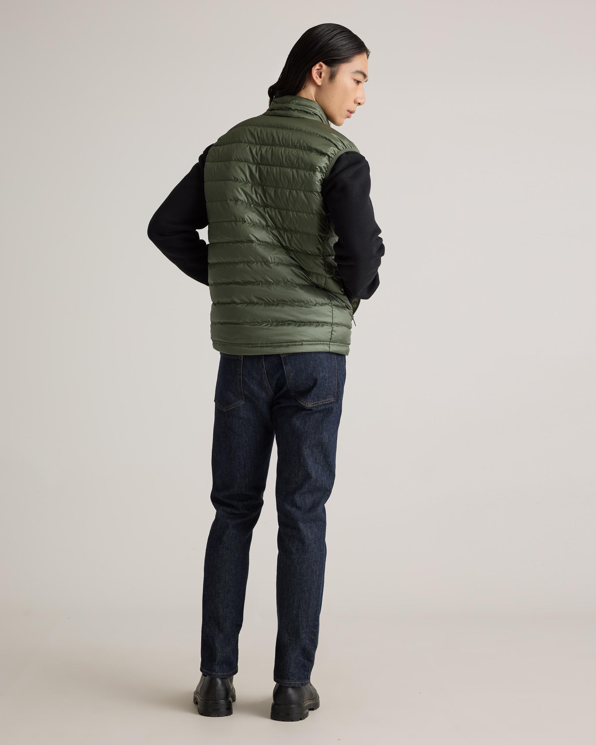 Quince | Men's Lightweight Down Packable Puffer Vest Recycled Polyester Product Image