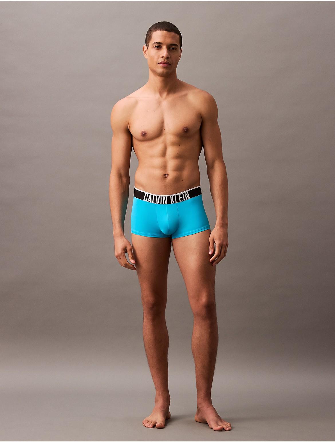 Calvin Klein Mens Intense Power Ultra Cooling Low Rise Trunk - Green Product Image