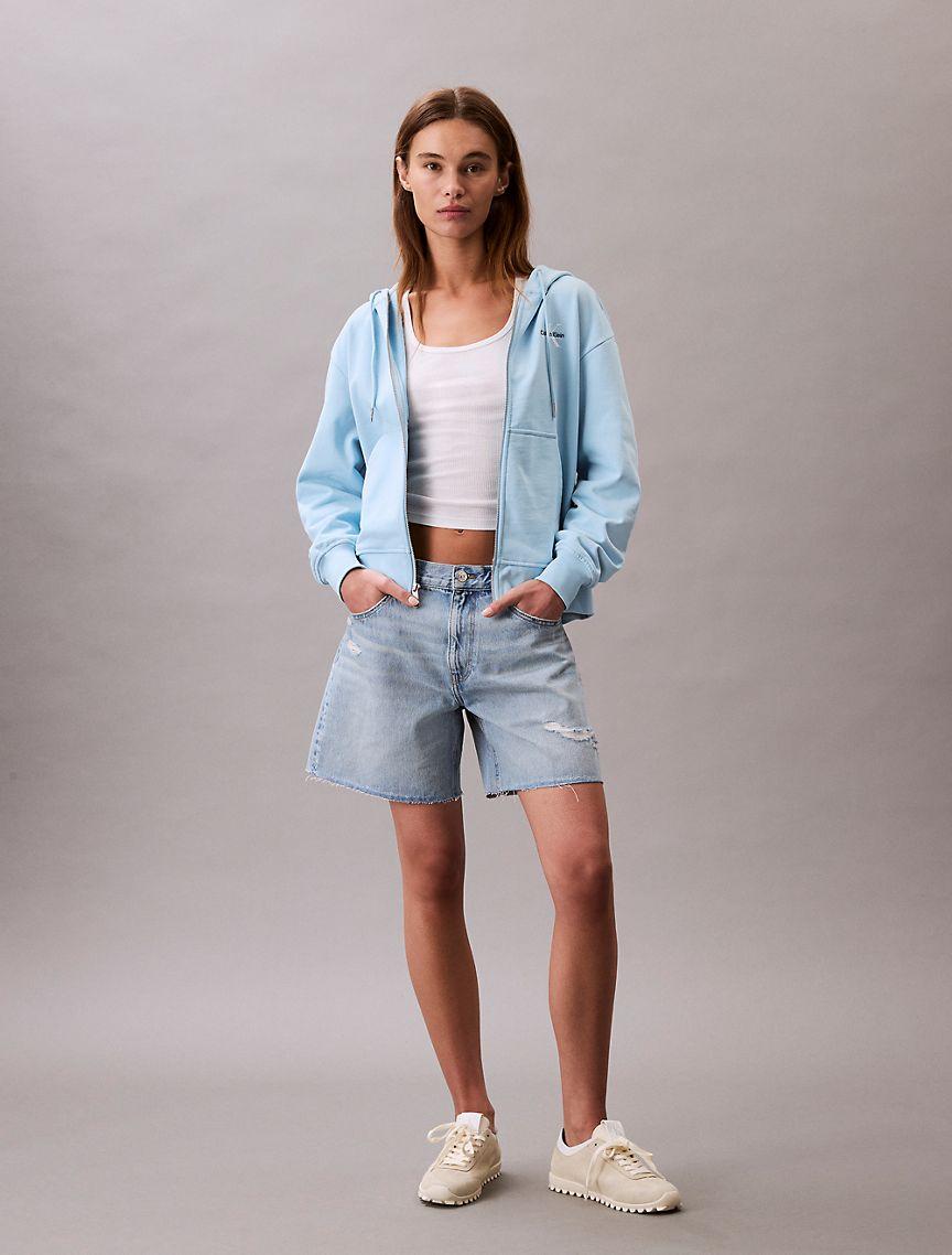 Monogram Logo French Terry Hoodie Product Image