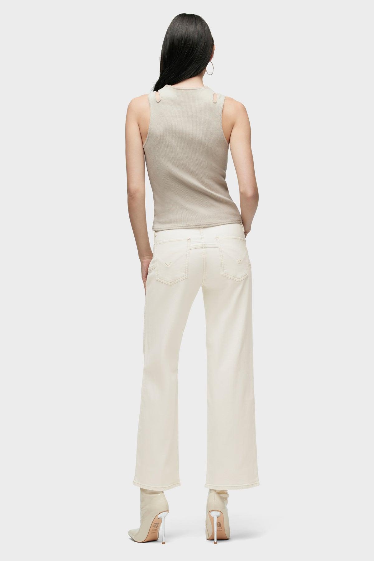 Rosie High-Rise Front Yoke Wide Leg Ankle Jean Female Product Image