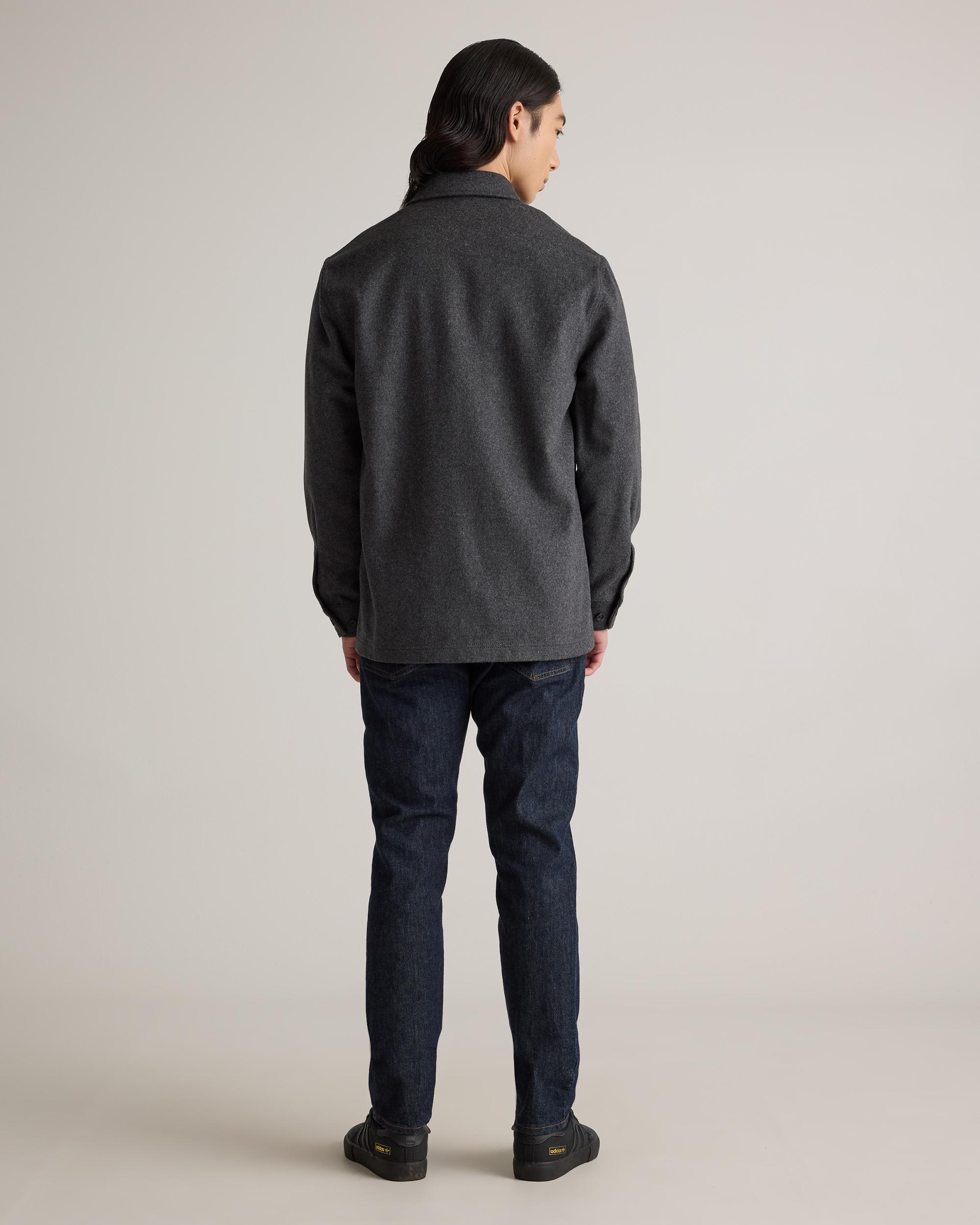 Quince | Men's Italian Wool Overshirt Wool/Nylon Product Image