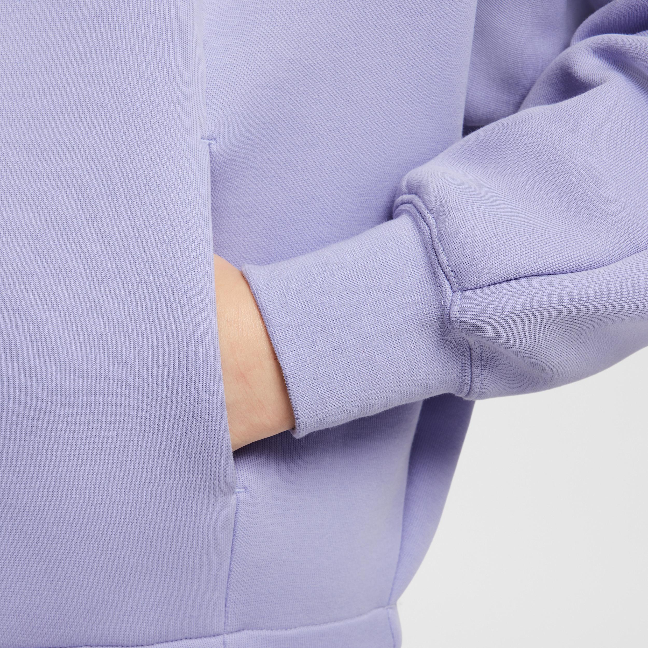 Unisex Nike Sportswear Tech Fleece Girls Oversized Hoodie | HF8188-533 Product Image