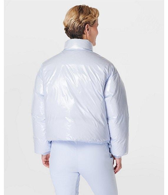 Sweaty Betty High Shine Water Resistant Cropped Puffer Ski Jacket Product Image