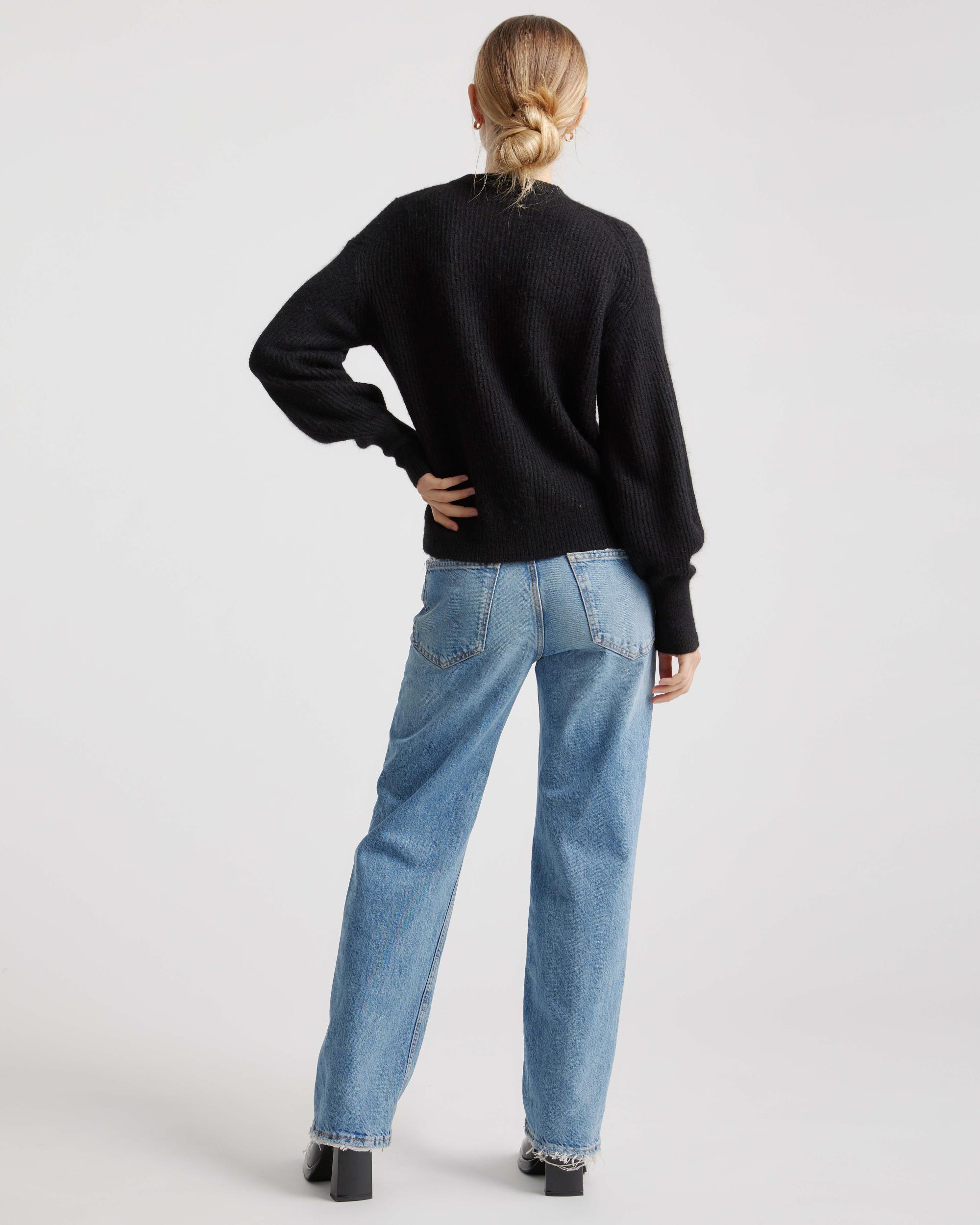 Quince | Women's Alpaca Crewneck Sweater Size XL Product Image