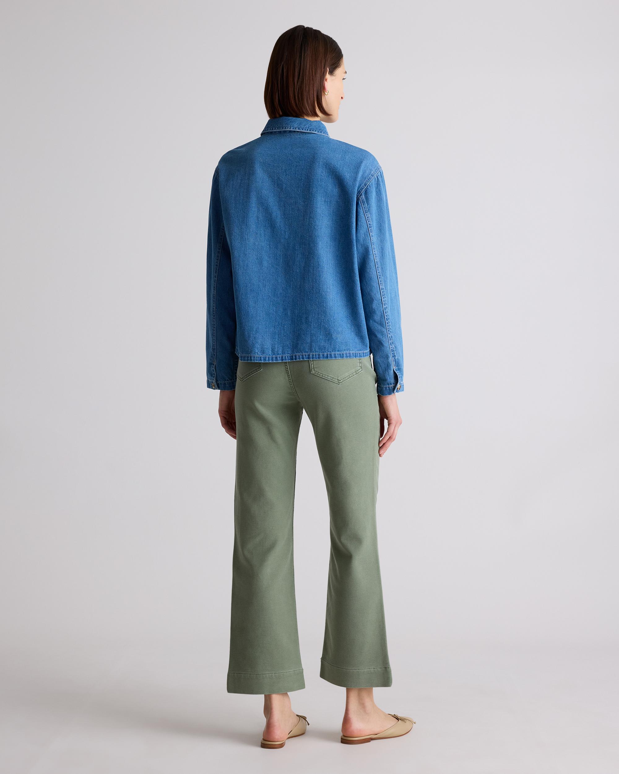 Quince | Women's French Terry Wide Leg Pants Cotton Product Image