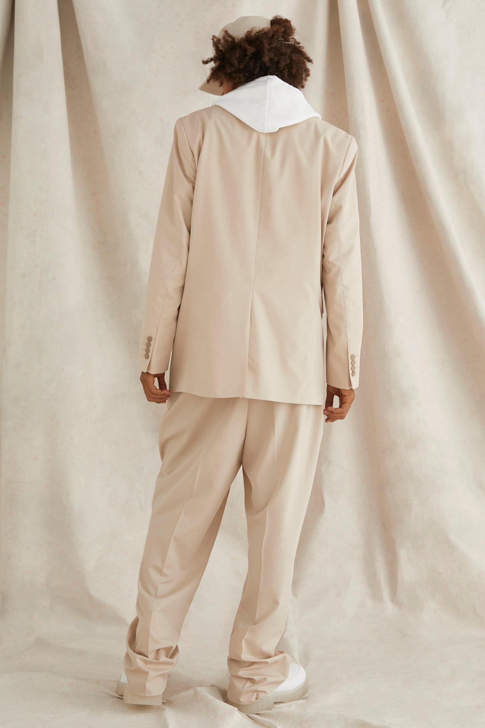 Double Breasted Oversized Blazer | boohooMAN USA Product Image