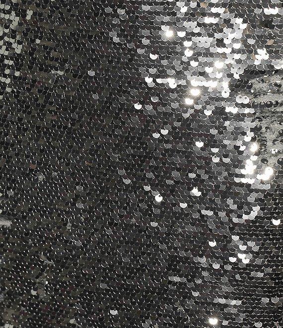 GB Sequin Midi Skirt with Slit Product Image