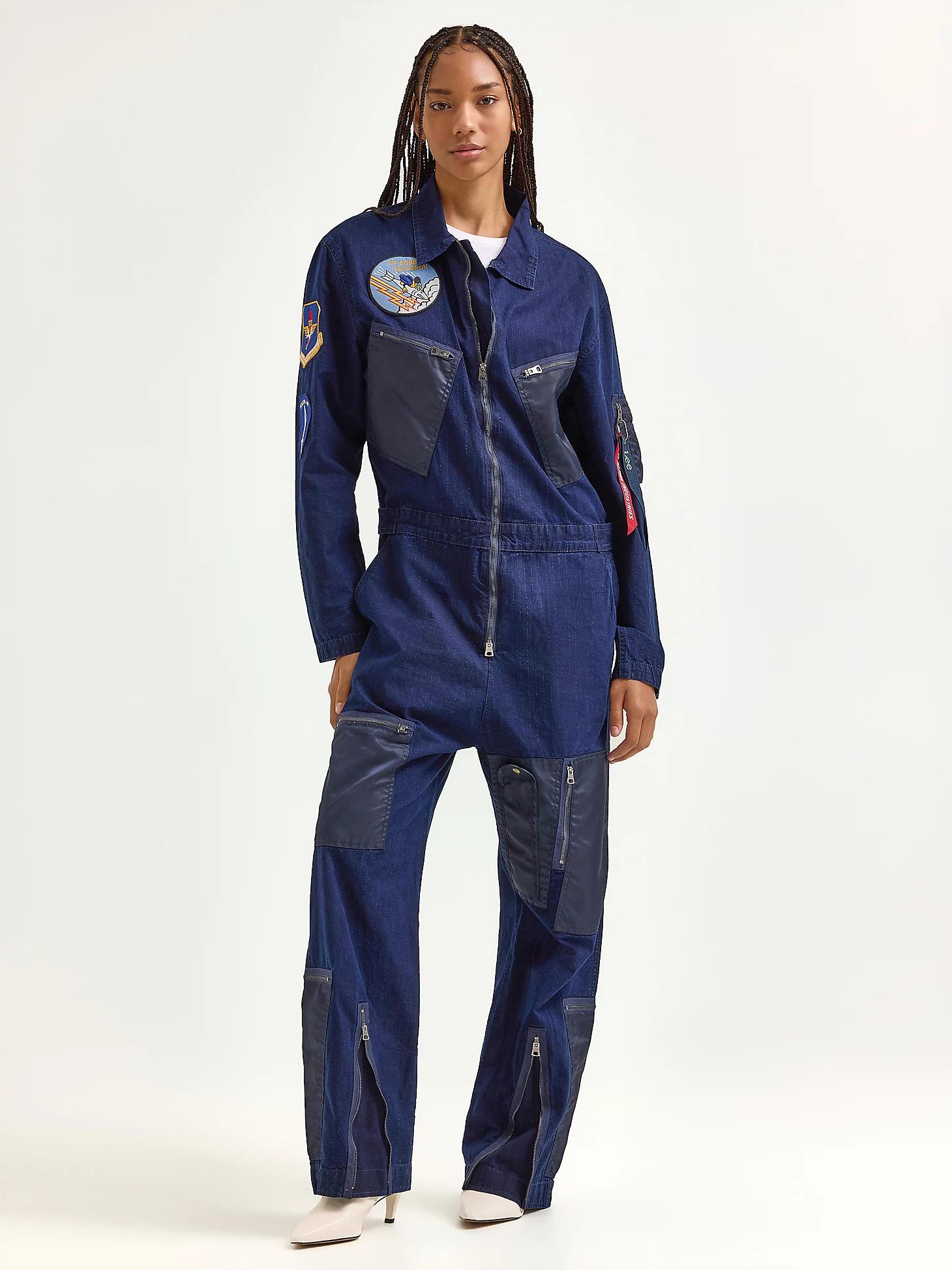 Men's Alpha x Lee® Flight Suit | Men's Union-Alls & Overalls | Lee® Product Image
