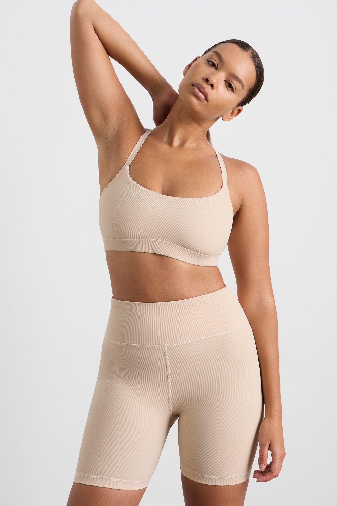 Ribbed Bike Short 601 Product Image