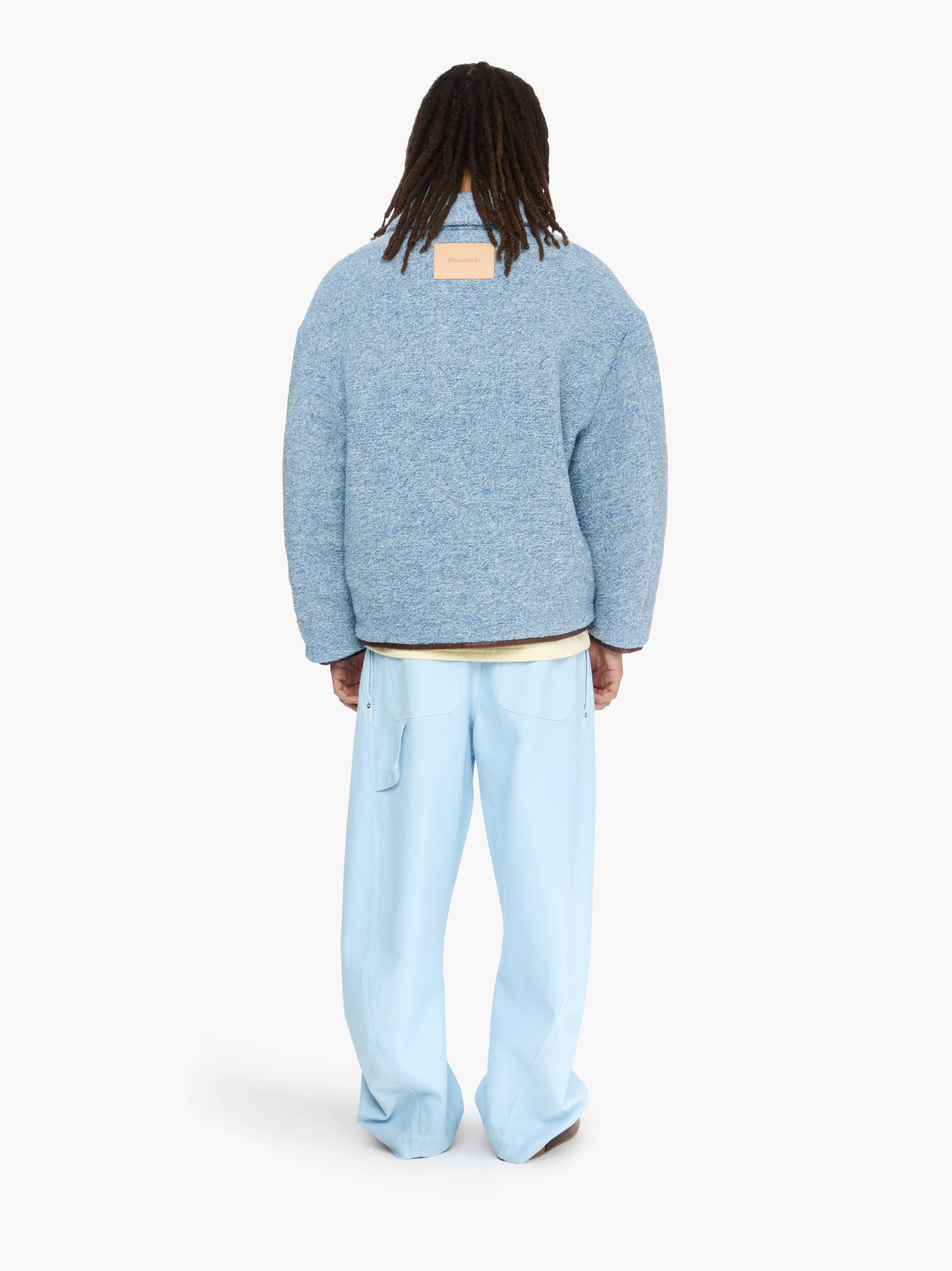 CONTRAST TRIM CASUAL JACKET Product Image