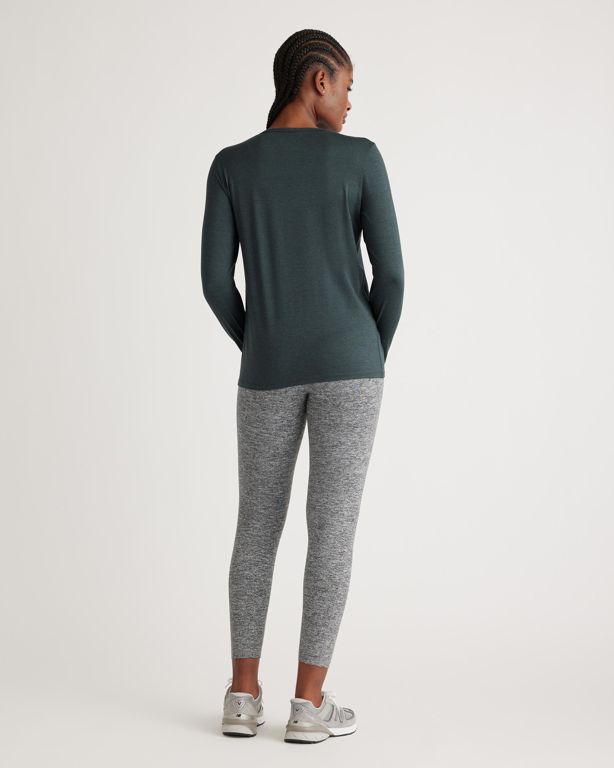 Quince | Women's Flowknit Breeze Long Sleeve Top 100% Polyester Product Image