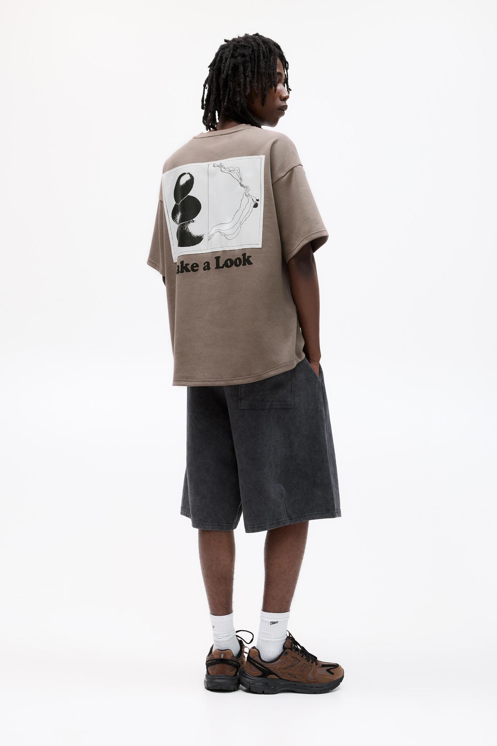 Interlock short sleeve sweatshirt Product Image