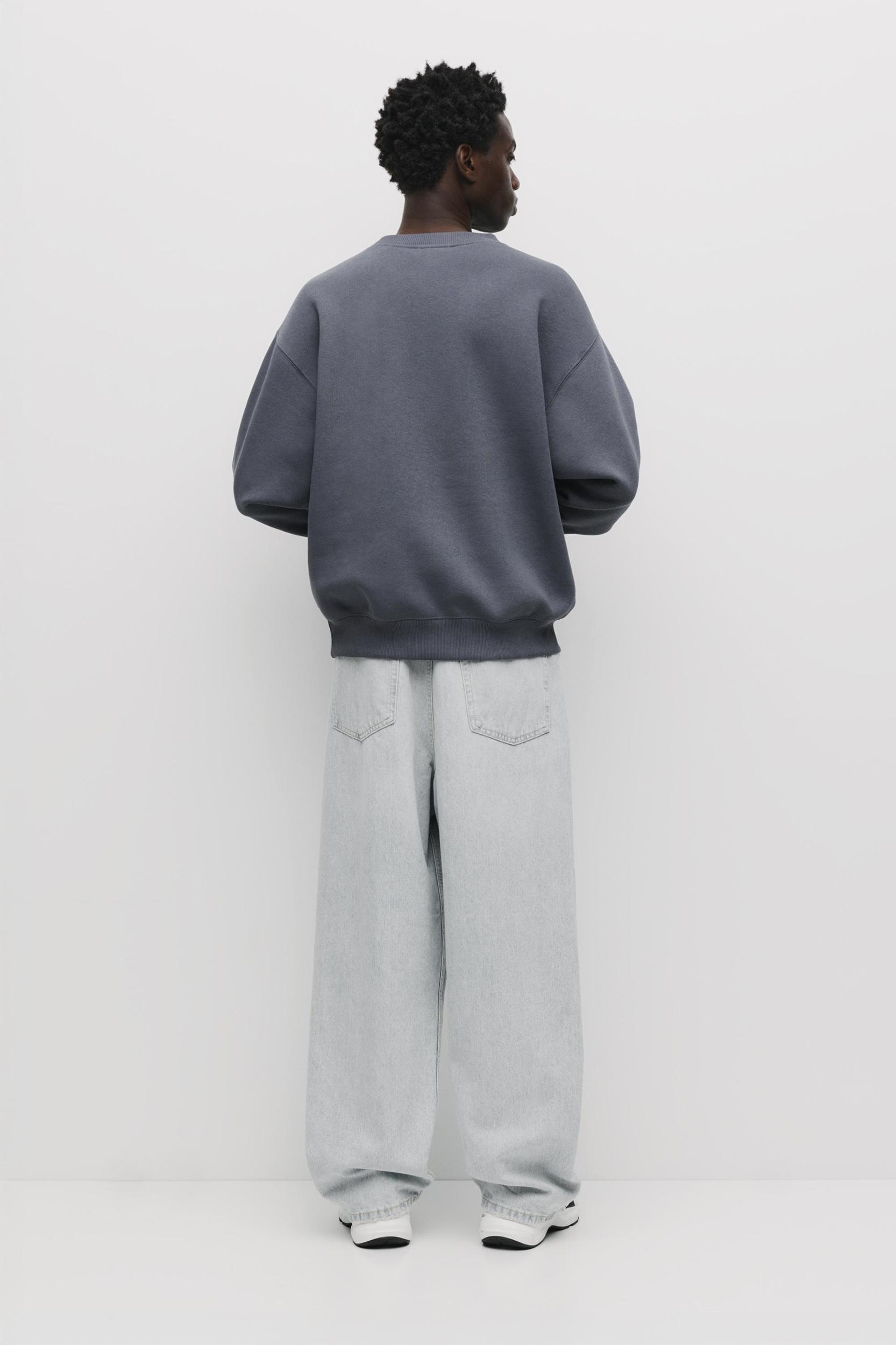 abercrombie kids Kids' NYC Buildings Graphic Hoodie Product Image